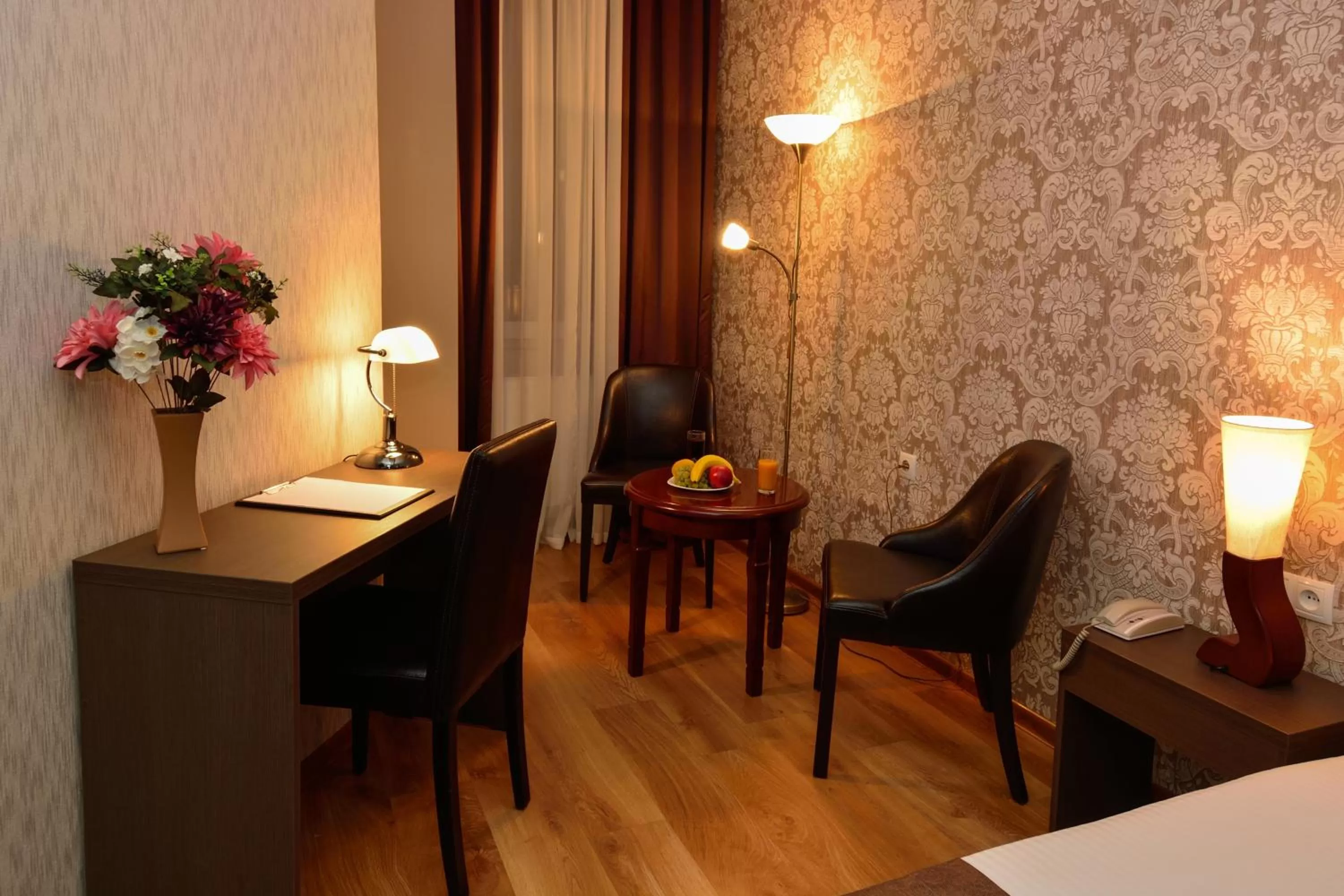 Decorative detail, Bed in Hotel Diamond