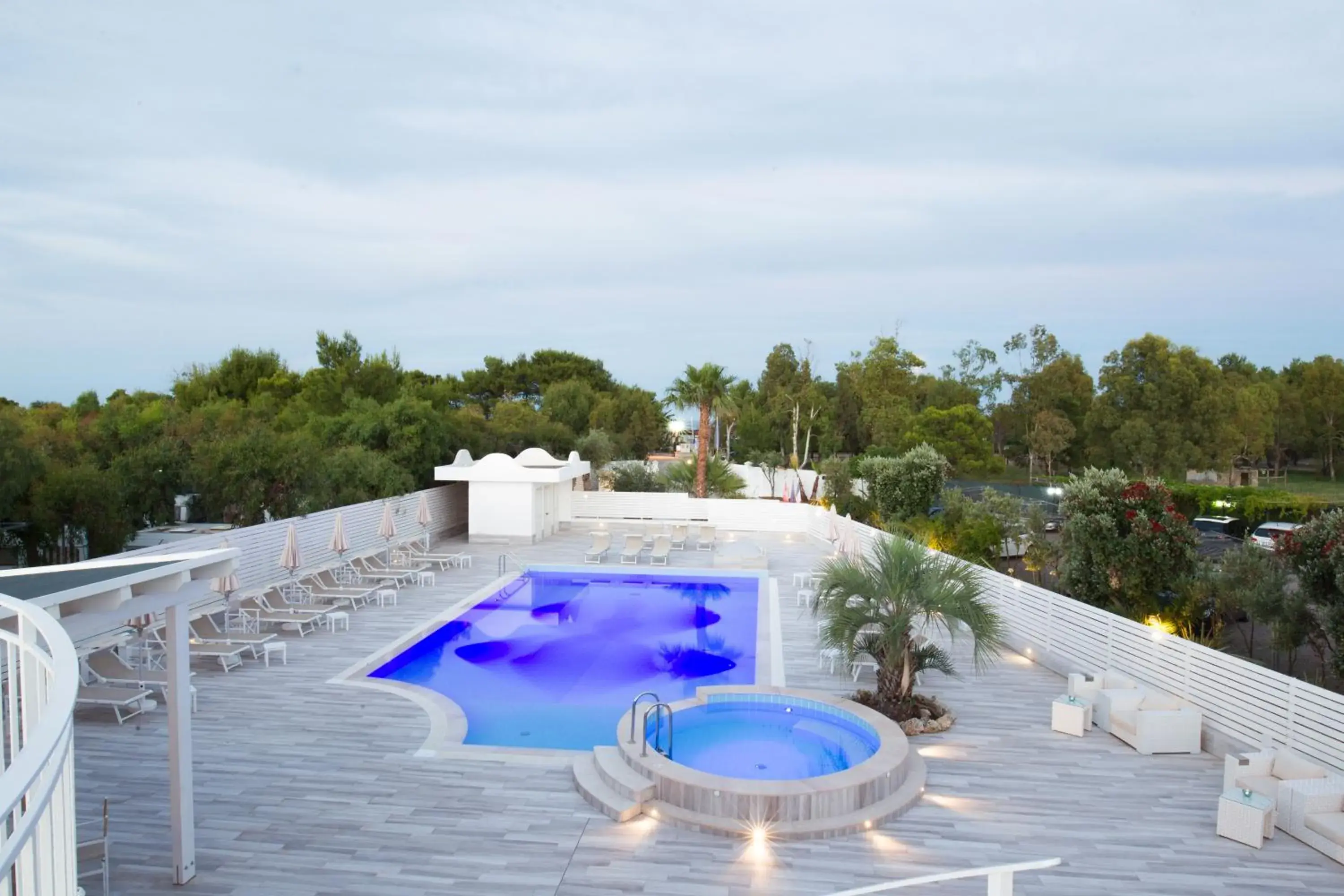 Swimming Pool in Garden Hotel Ripa