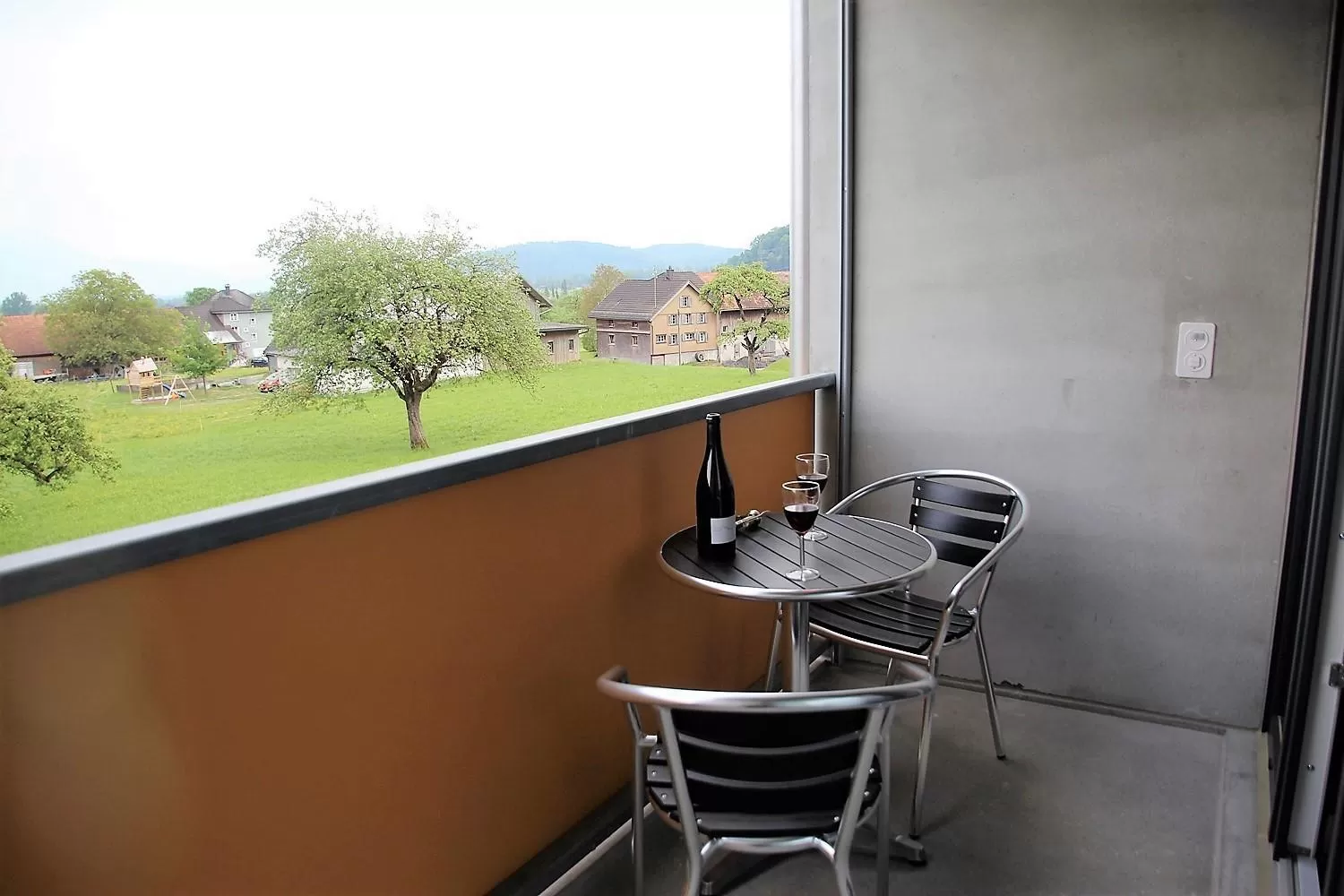 Balcony/Terrace in wohnMOTEL - Hinterforst