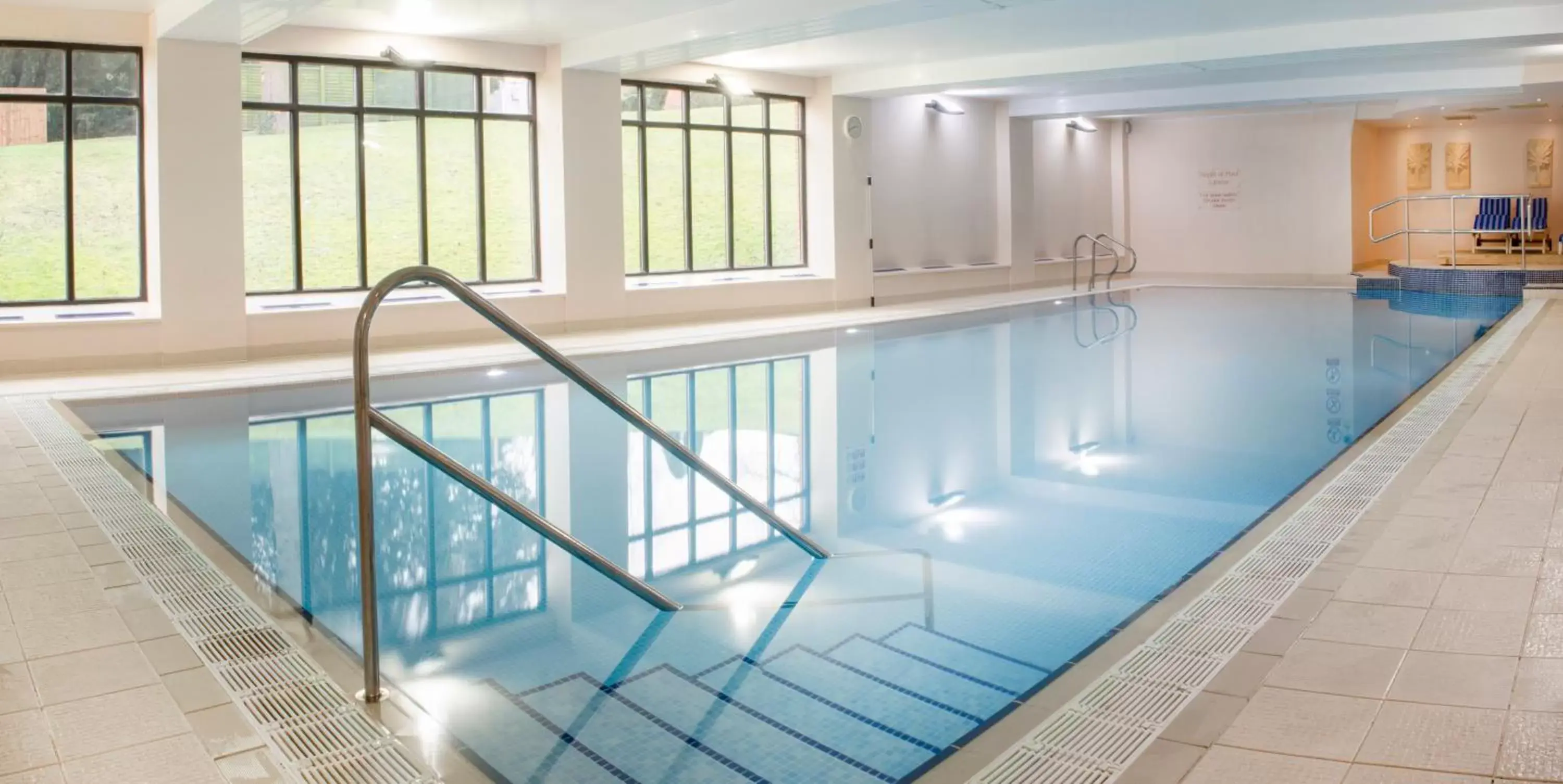 Swimming pool in De Vere Latimer Estate