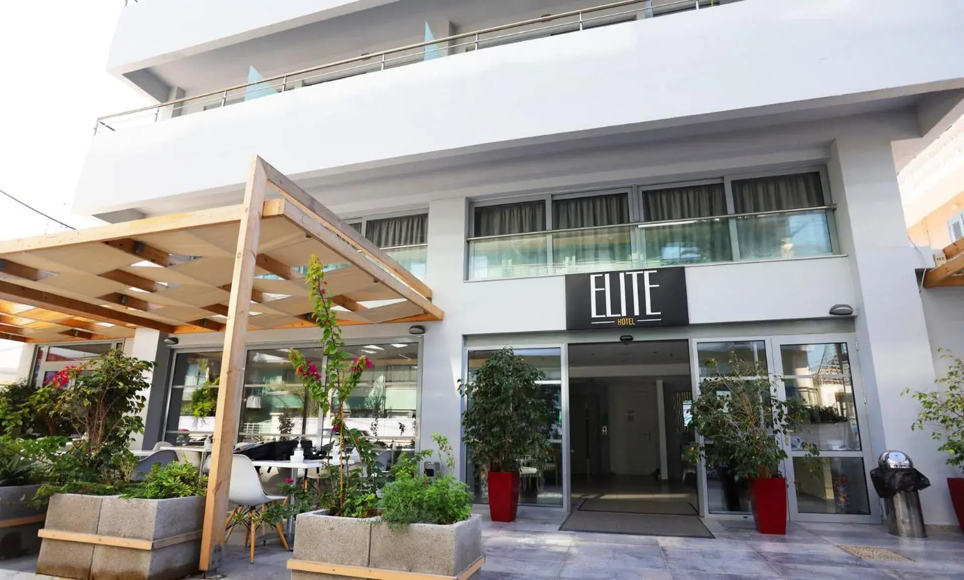 Facade/entrance, Property Building in Elite Hotel