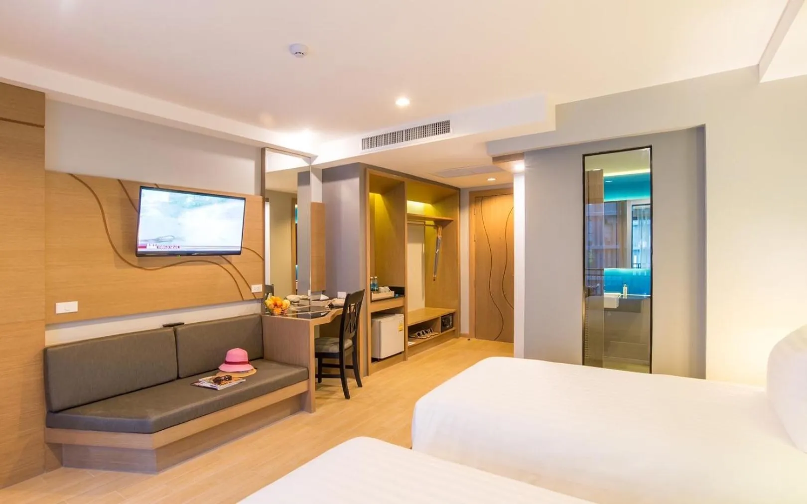 Photo of the whole room, Bed in AVA SEA Resort Krabi, Ao Nang Beach