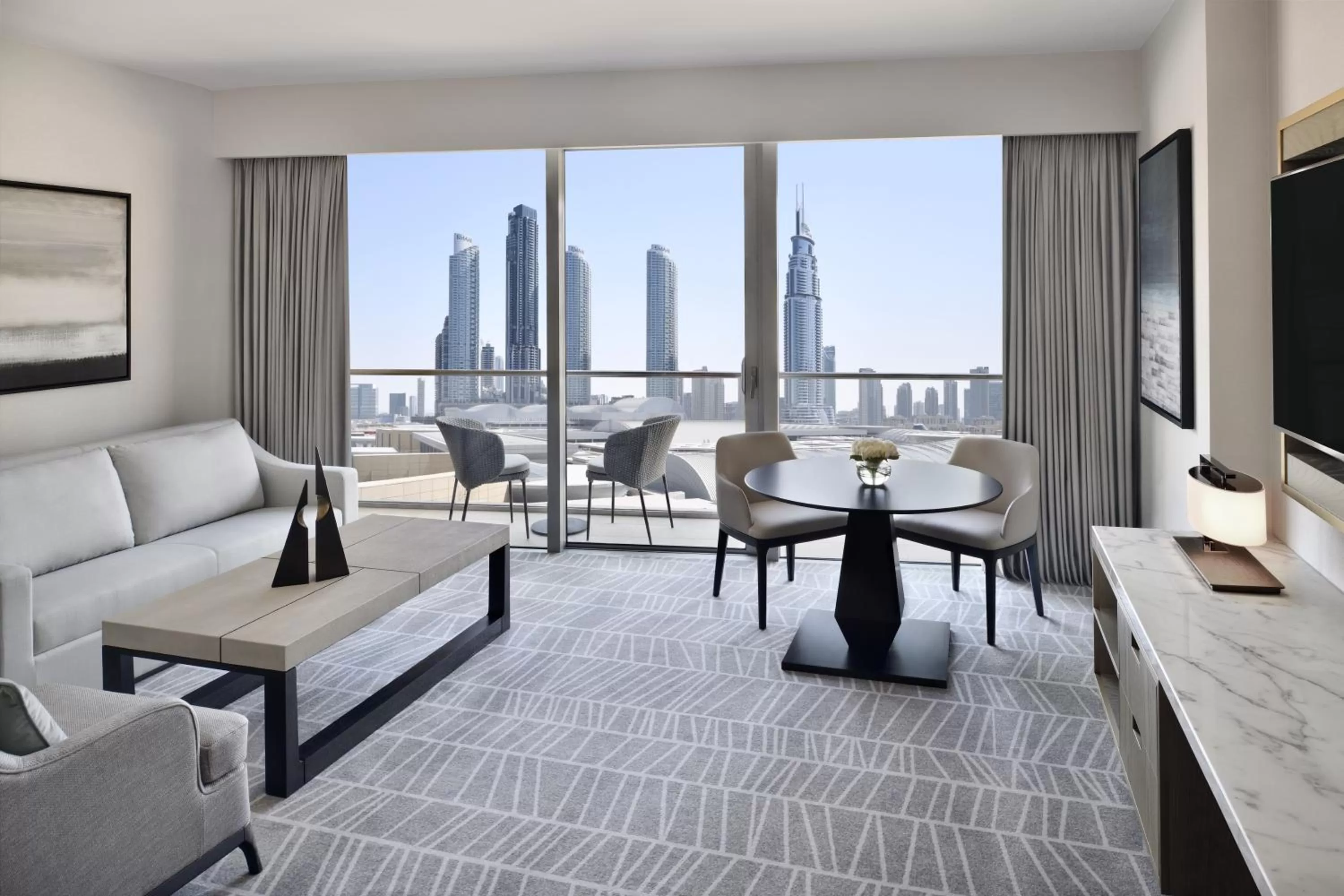 Living room in Kempinski Central Avenue Dubai