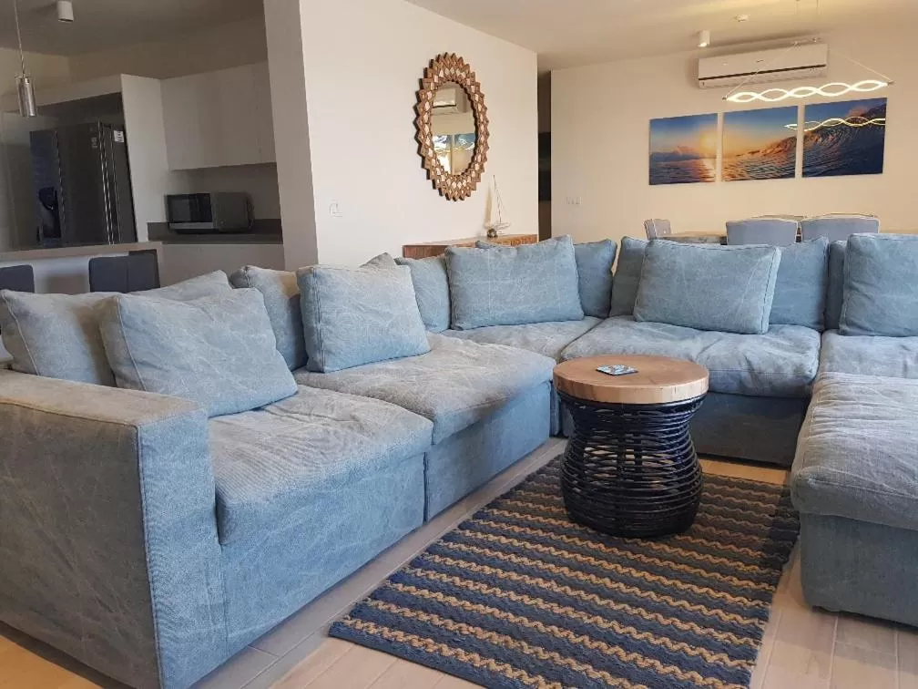 Living room, Seating Area in Playa Caracol Residences
