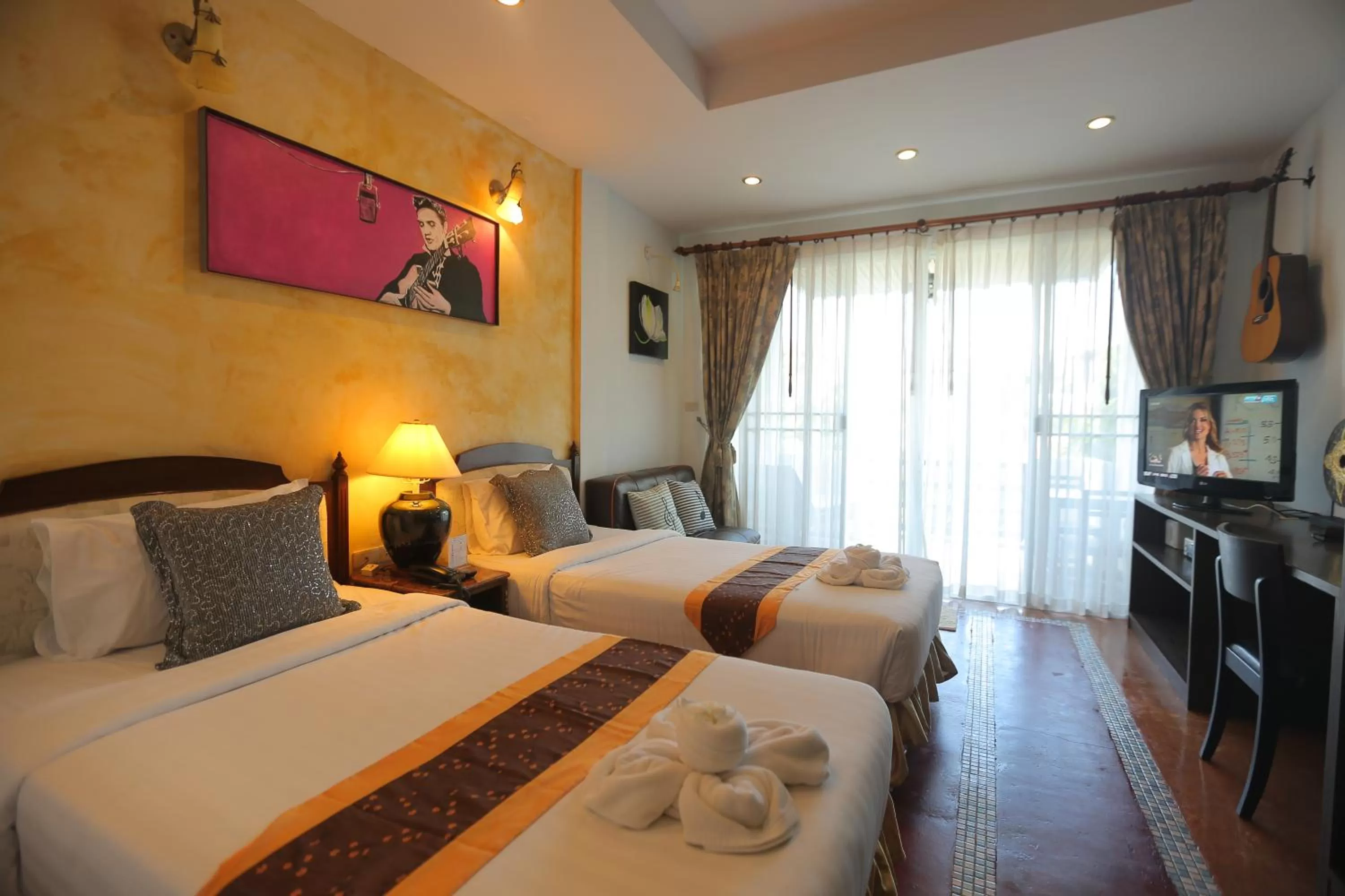 Bedroom, Bed in My Way Hua Hin Music Hotel SHA Extra Plus