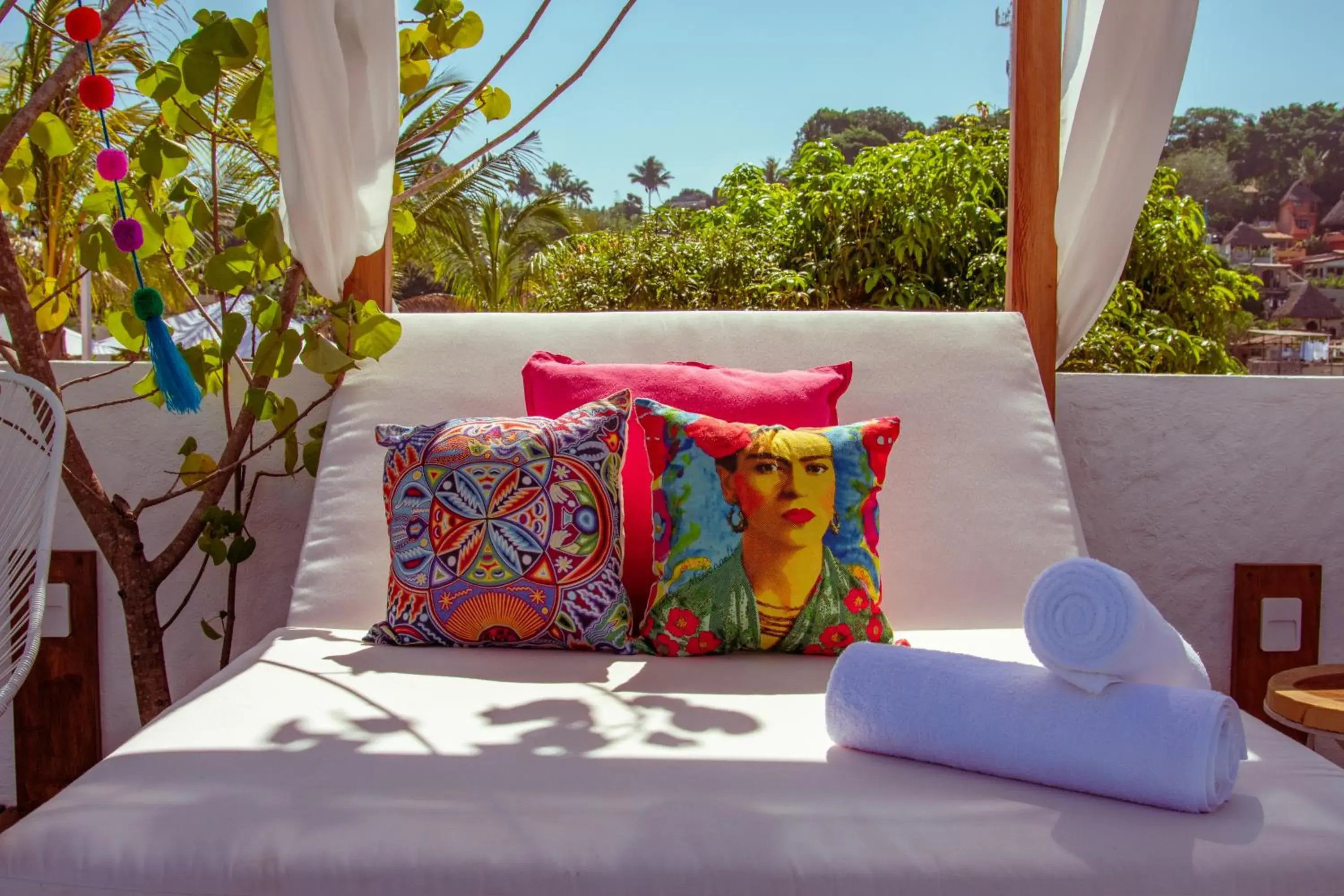 Balcony/Terrace in Sayulinda Hotel Balcony/Terrace in Sayulinda Hotel