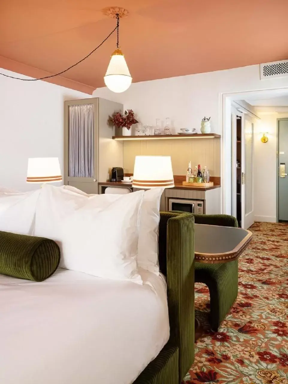 View (from property/room), Bed in Palihouse West Hollywood at Beverly Hills View (from property/room), Bed in Palihouse West Hollywood at Beverly Hills