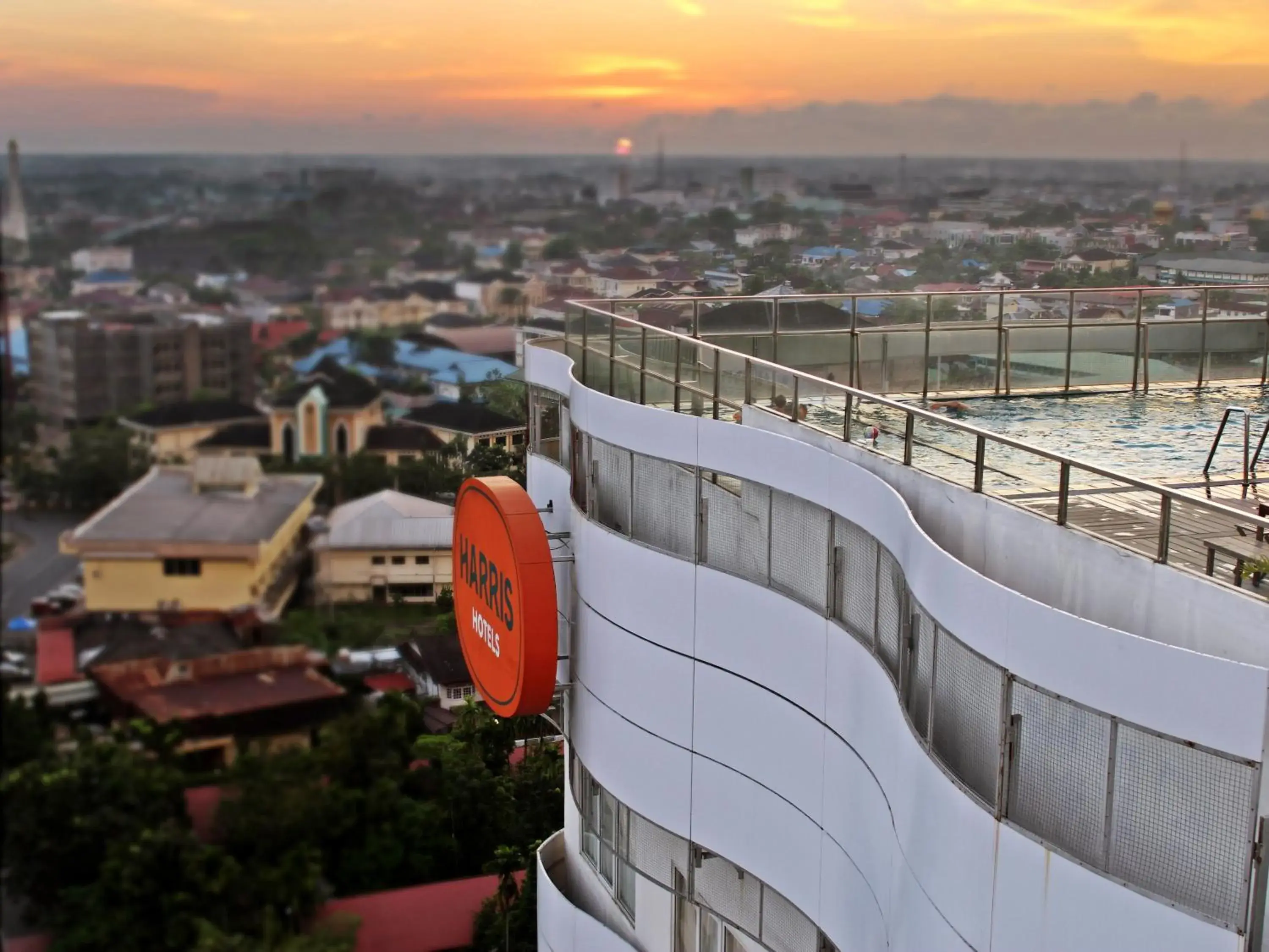 City view in HARRIS Hotel Pontianak City view in HARRIS Hotel Pontianak