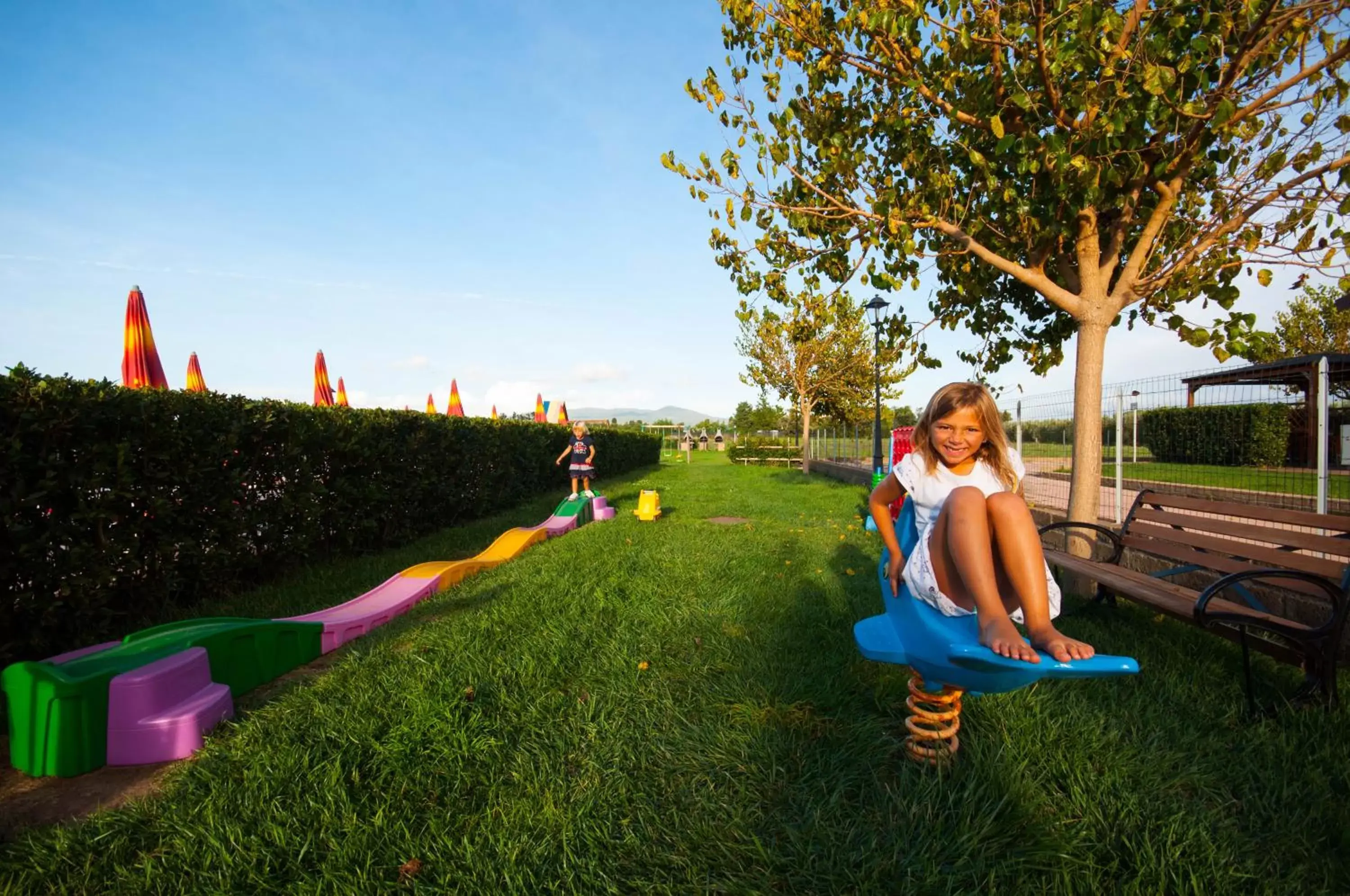 Children play ground in Borgo Verde