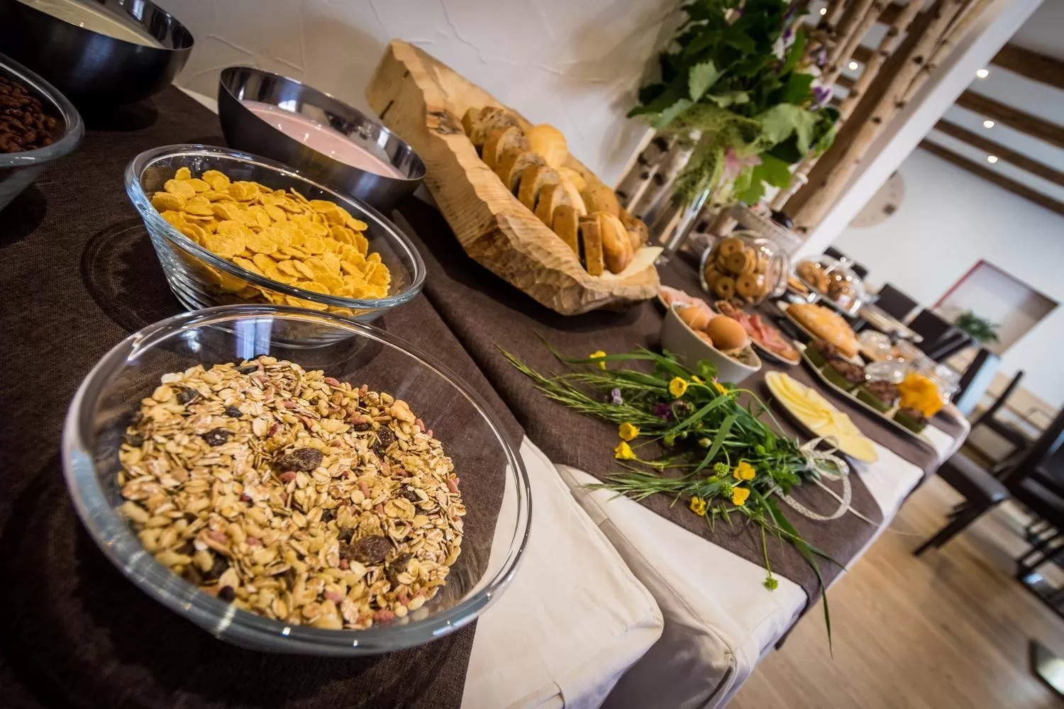 Breakfast in Hotel La Sorgente