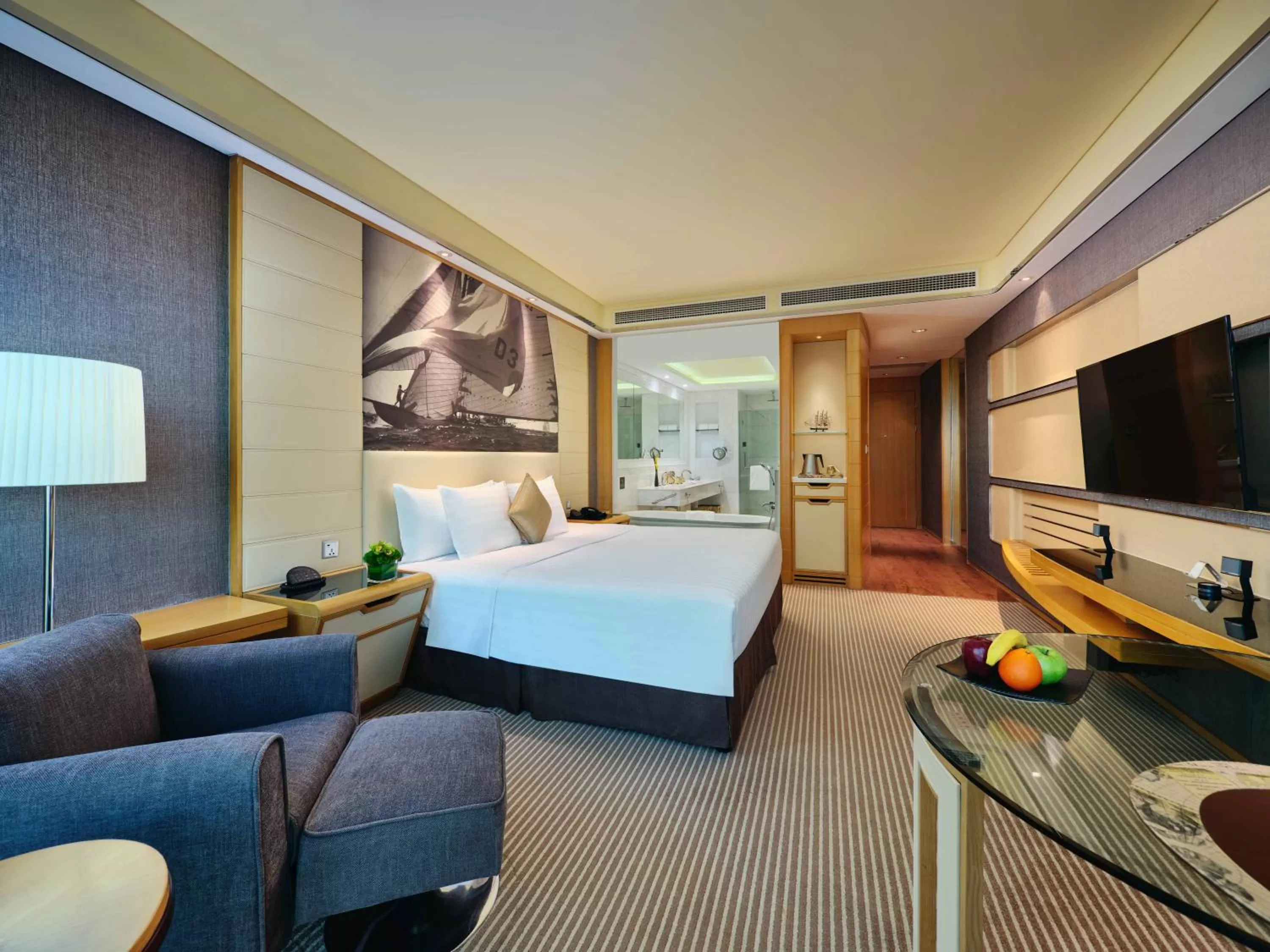 Garden view, Bed in Crowne Plaza Suzhou by IHG