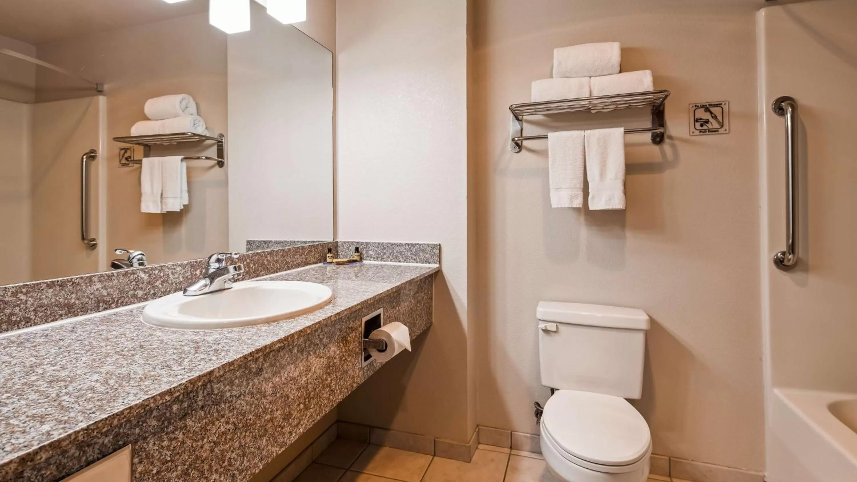 Bathroom in Best Western PLUS Memorial Inn