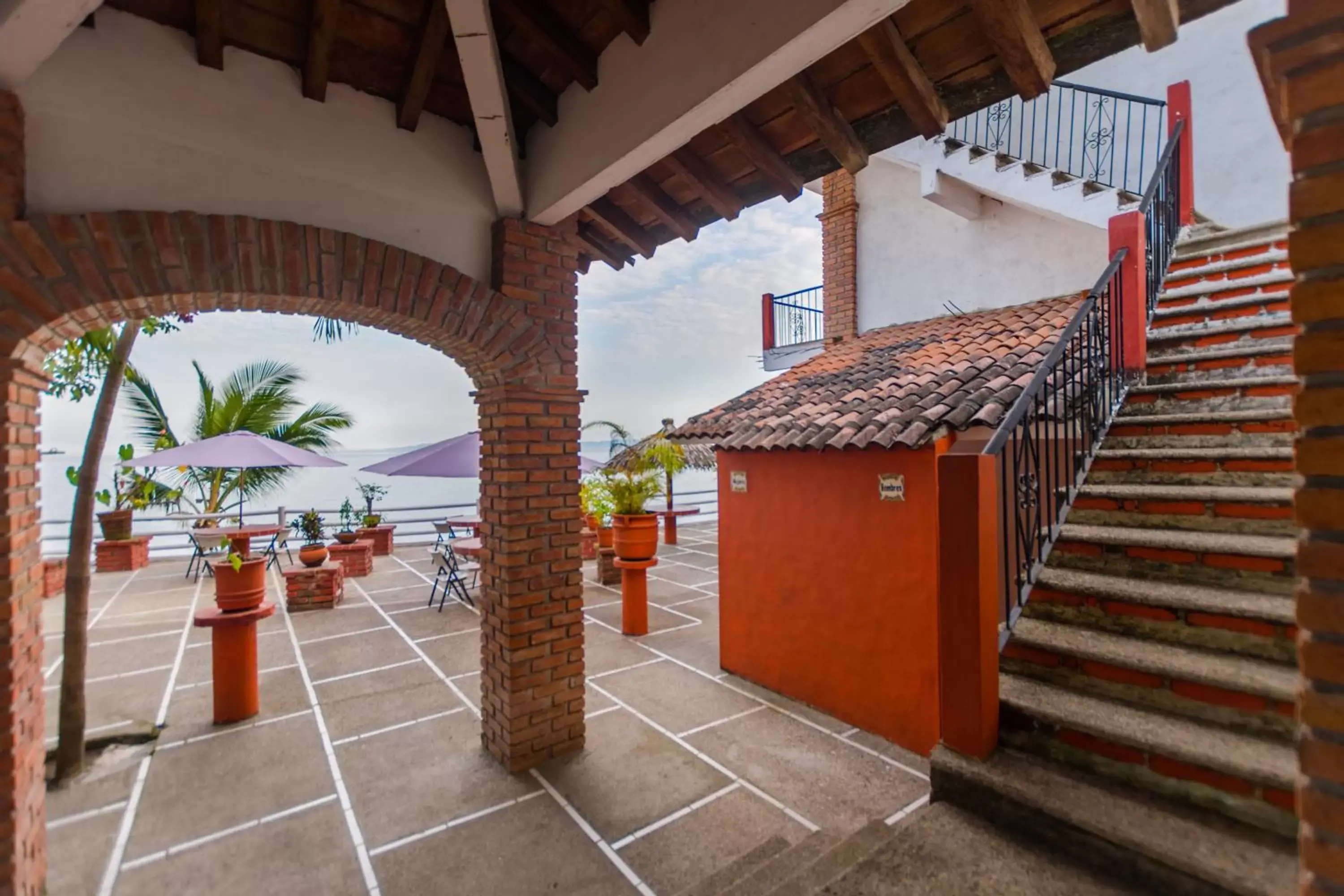 Balcony/Terrace in Traditional Sierra Leon Oceanfront Rooms - Adults Only