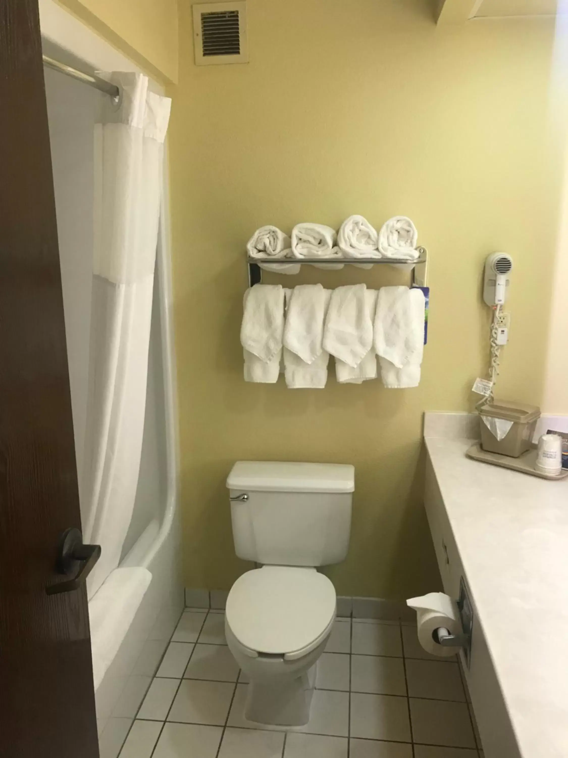 Bathroom in Baymont by Wyndham Fayetteville