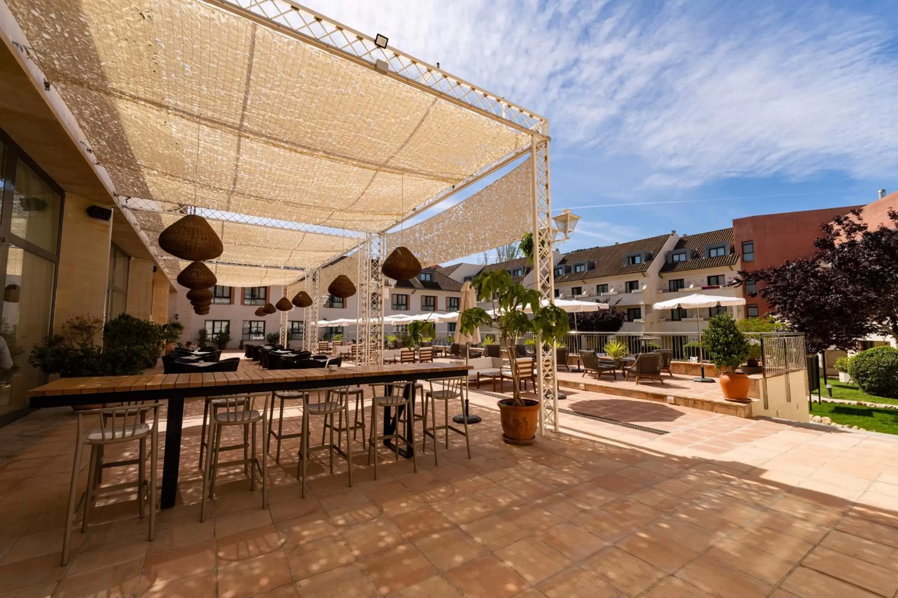 Balcony/Terrace in Hotel Antequera Hills