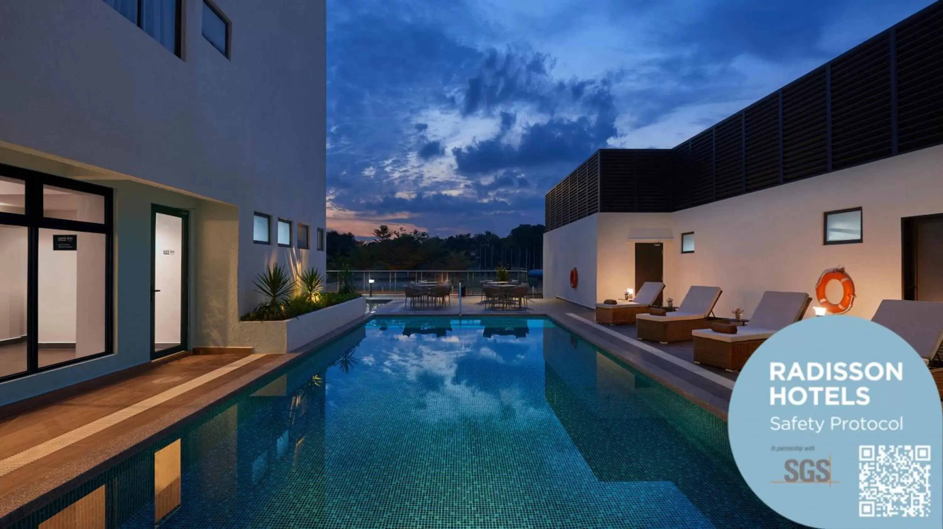Property building, Swimming Pool in Park Inn by Radisson Putrajaya