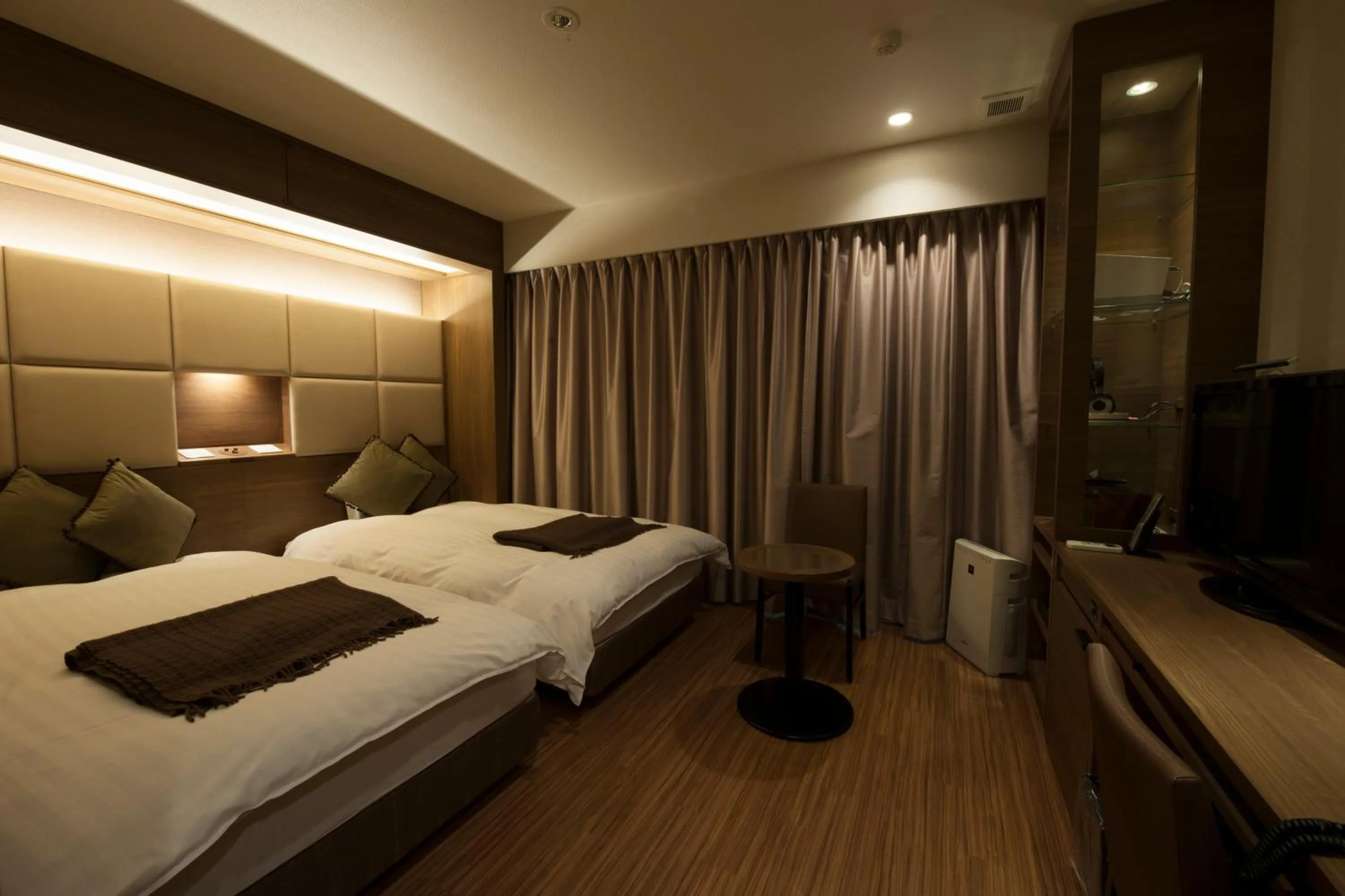 Photo of the whole room, Bed in Dormy Inn Premium Shimonoseki