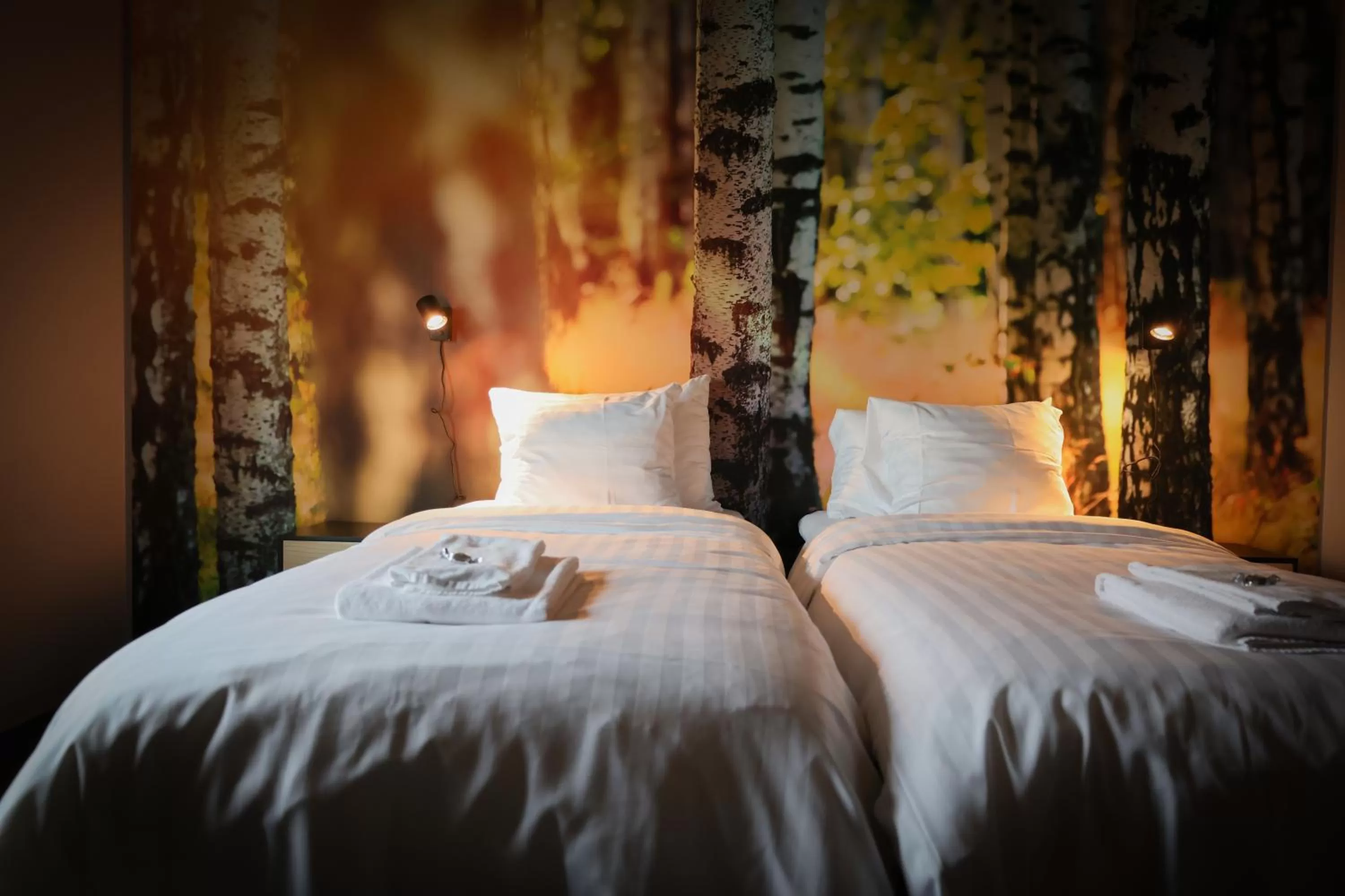 Bed in Park Hotel Liminka