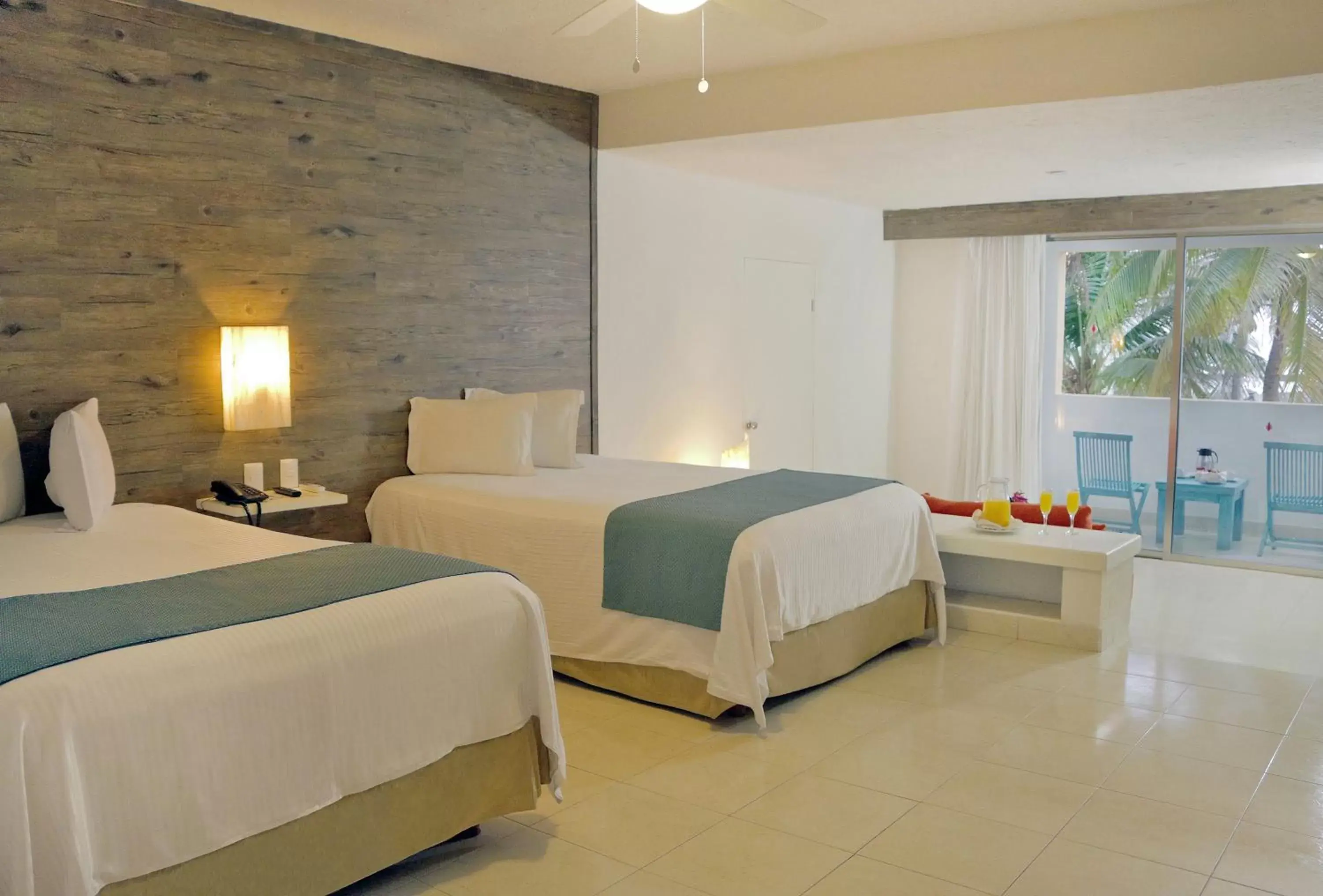 Bedroom, Bed in All Ritmo Cancun Resort & Water Park