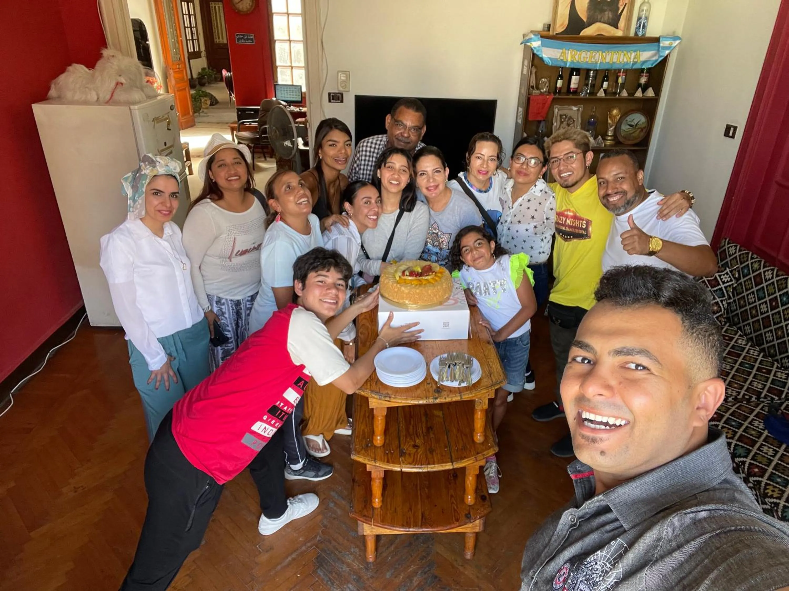 Dining area in Meramees Hostel