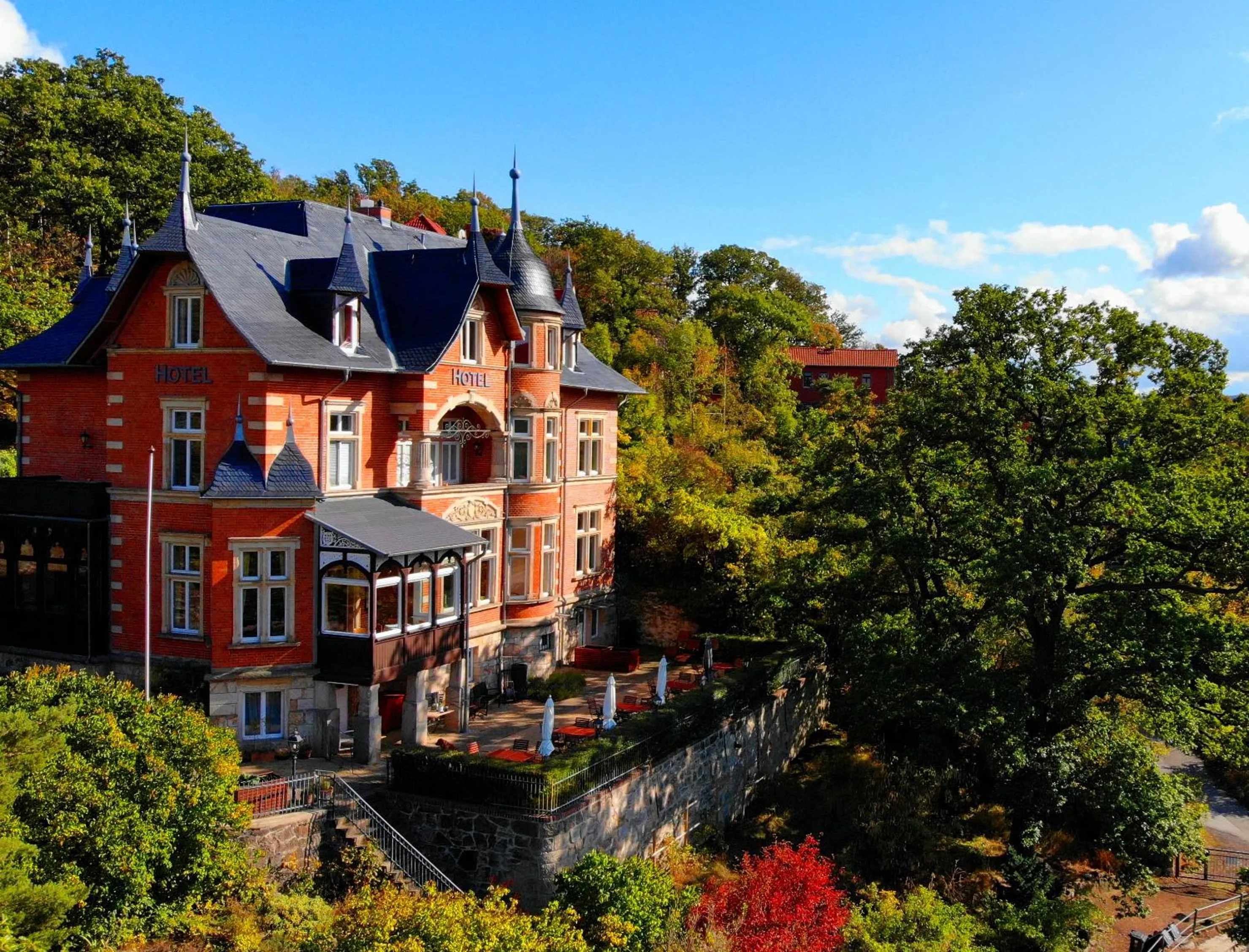 Bird's eye view in Hotel Villa Viktoria Luise