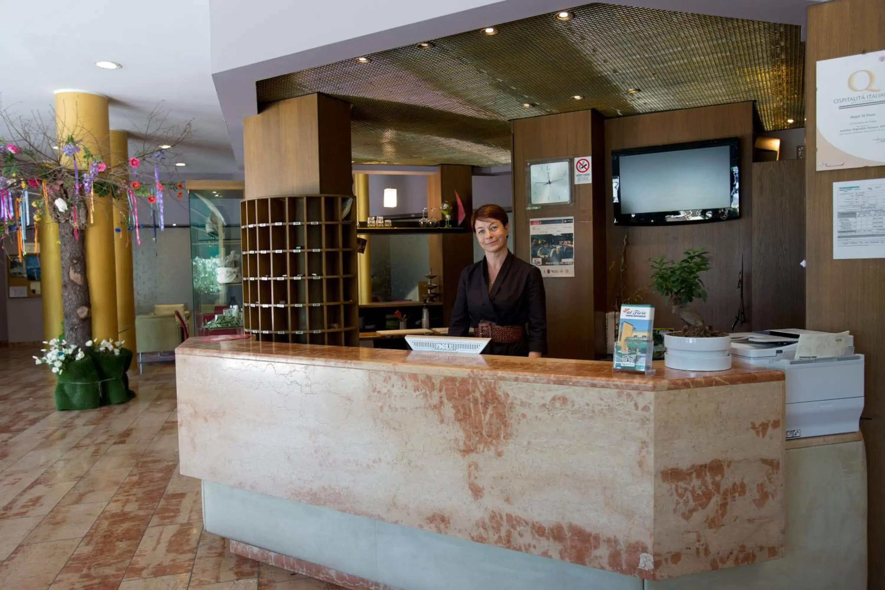 Staff, Lobby/Reception in Hotel Ristorante Al Fiore