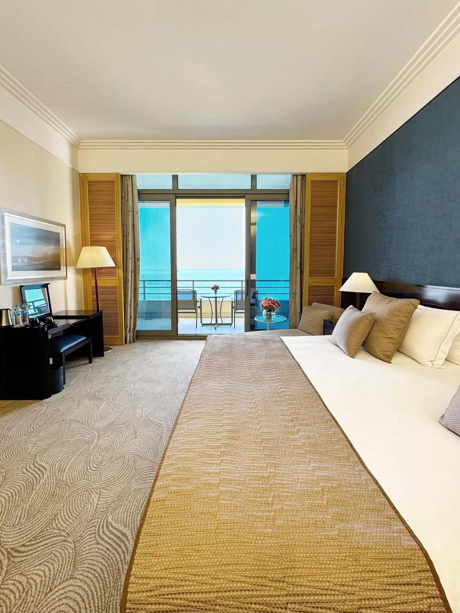 Bed in Le Royal Hotel - Beirut