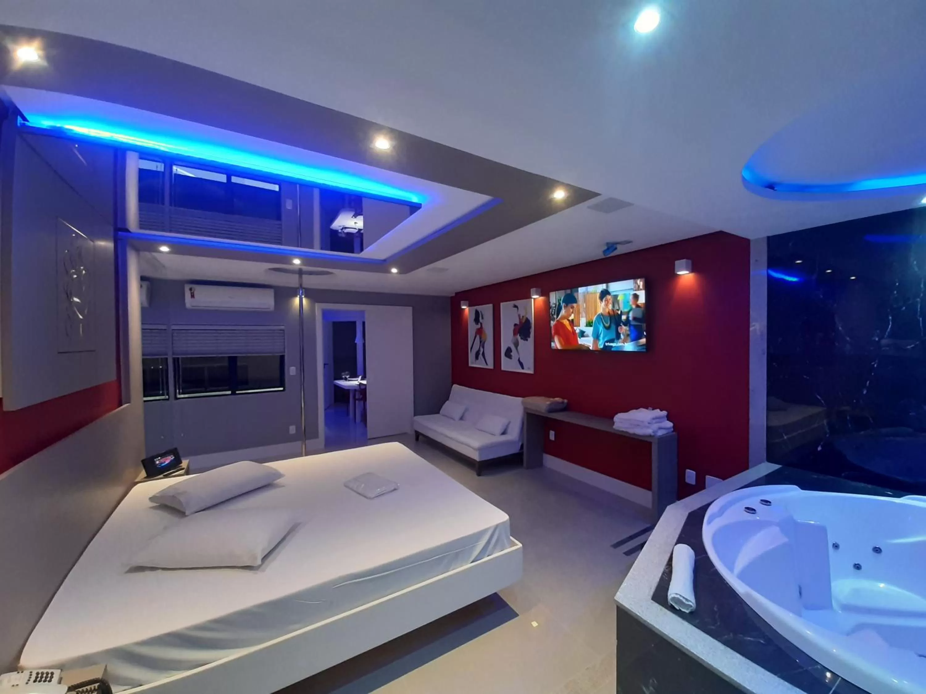 Bed in BAMBINA HOTEL -Adultos Somente