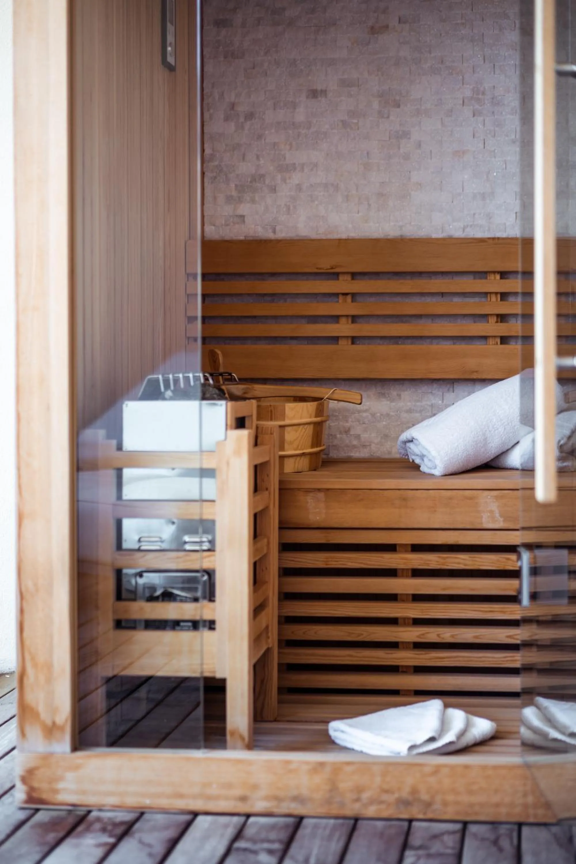 Sauna, Bed in La Locanda Del Conte Mameli