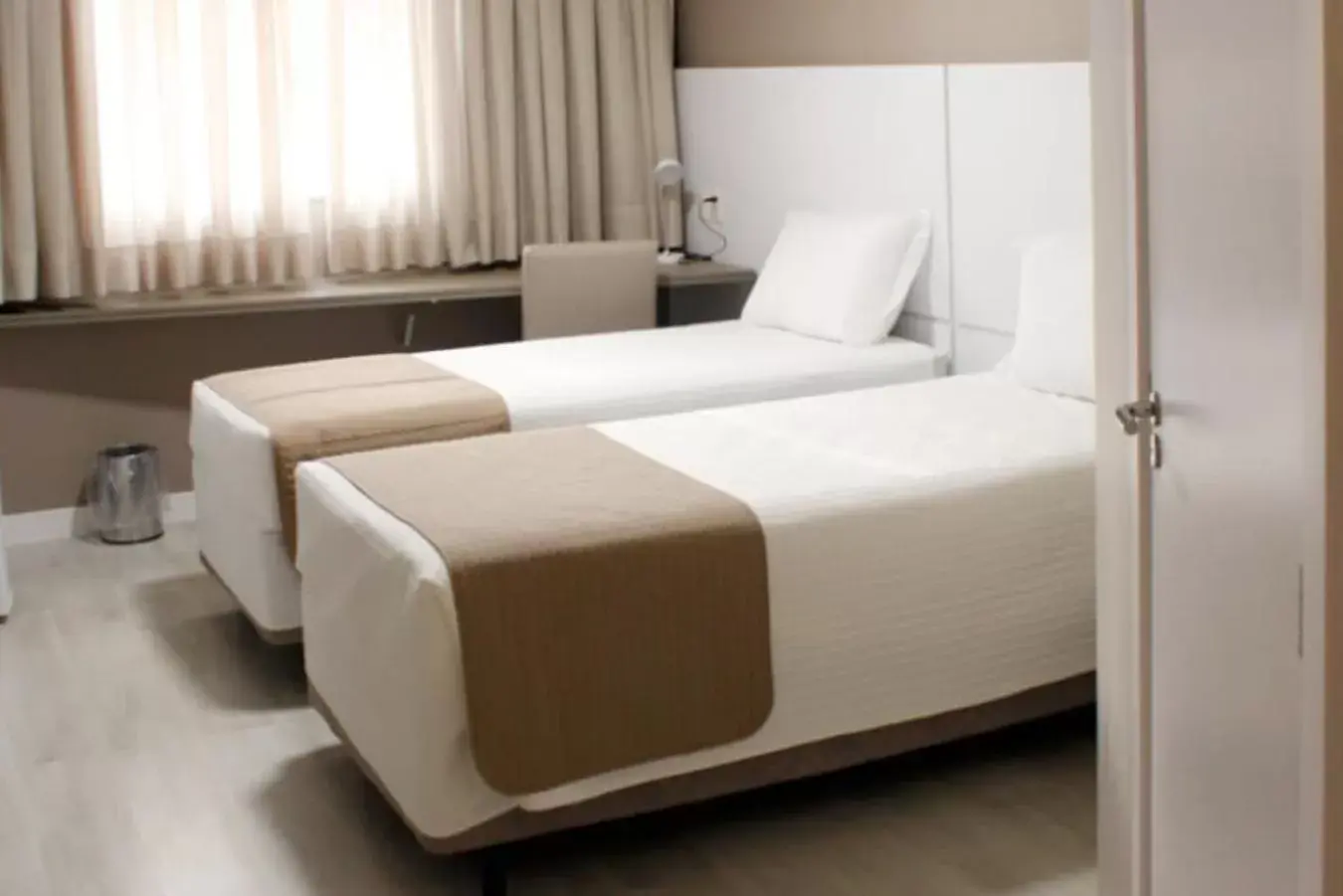 Bed in Tri Hotel Executive Indaial