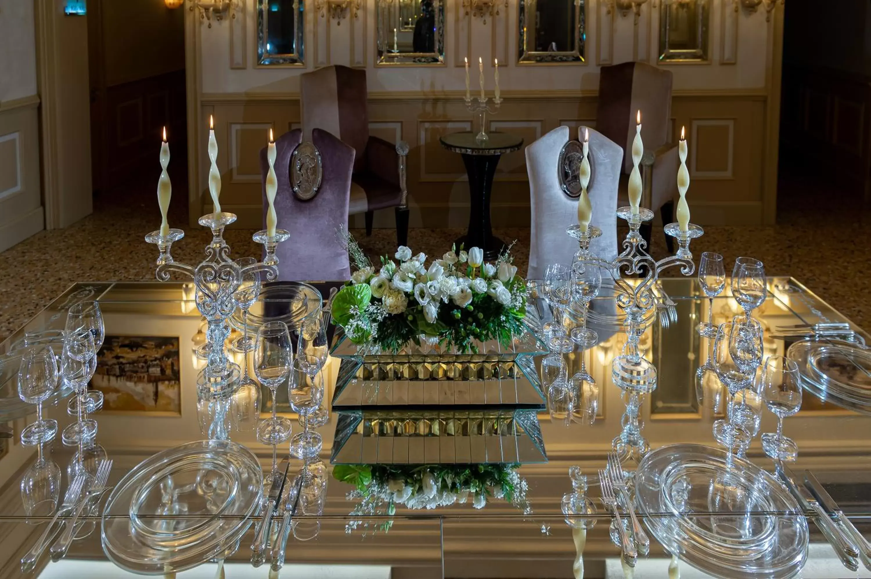 Decorative detail, Banquet Facilities in Palazzetto Madonna