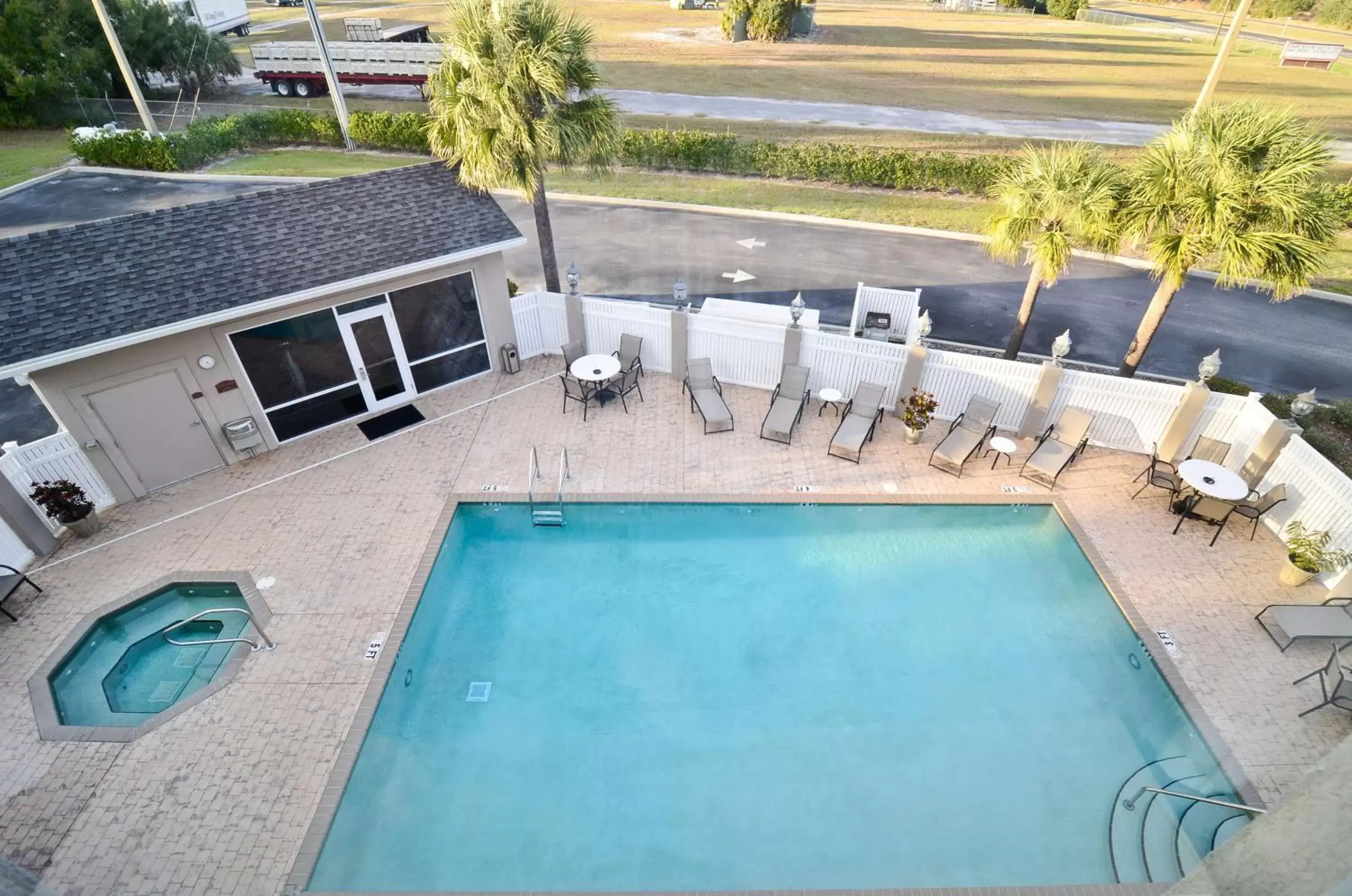 On site, Pool View in Best Western Heritage Inn and Suites