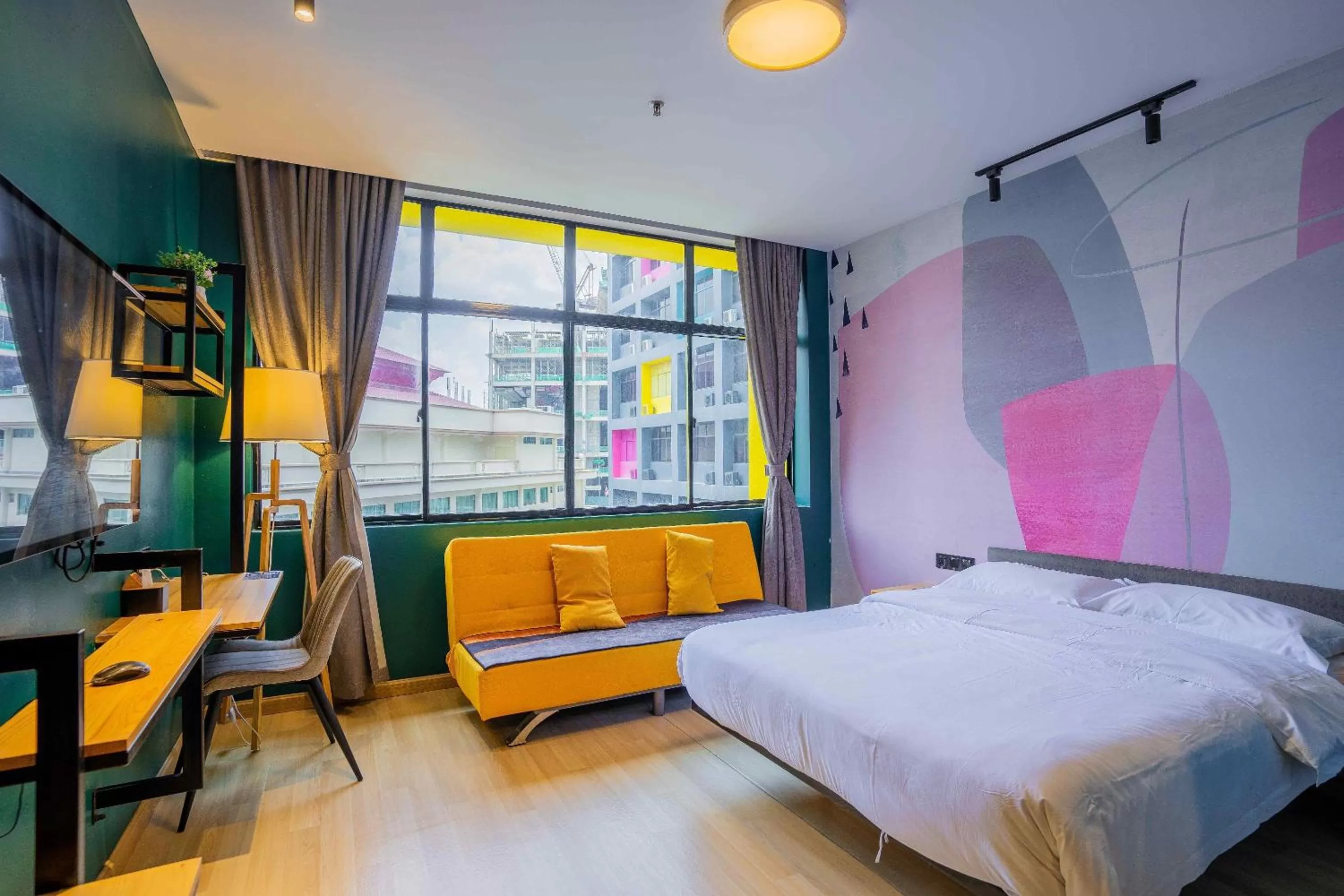 Bedroom, Bed in Hotel Olympic Malaysia Kuala Lumpur