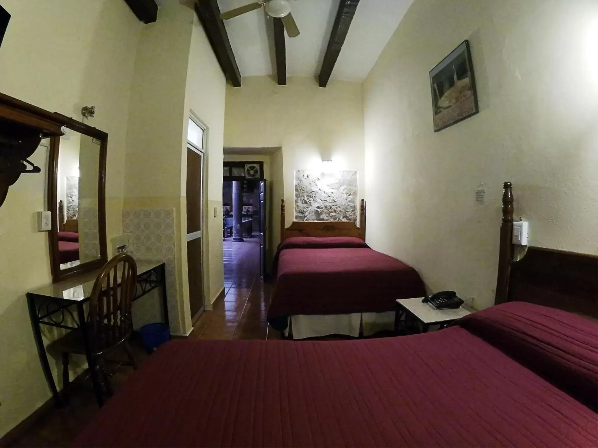 Bed in Hotel el Carmen