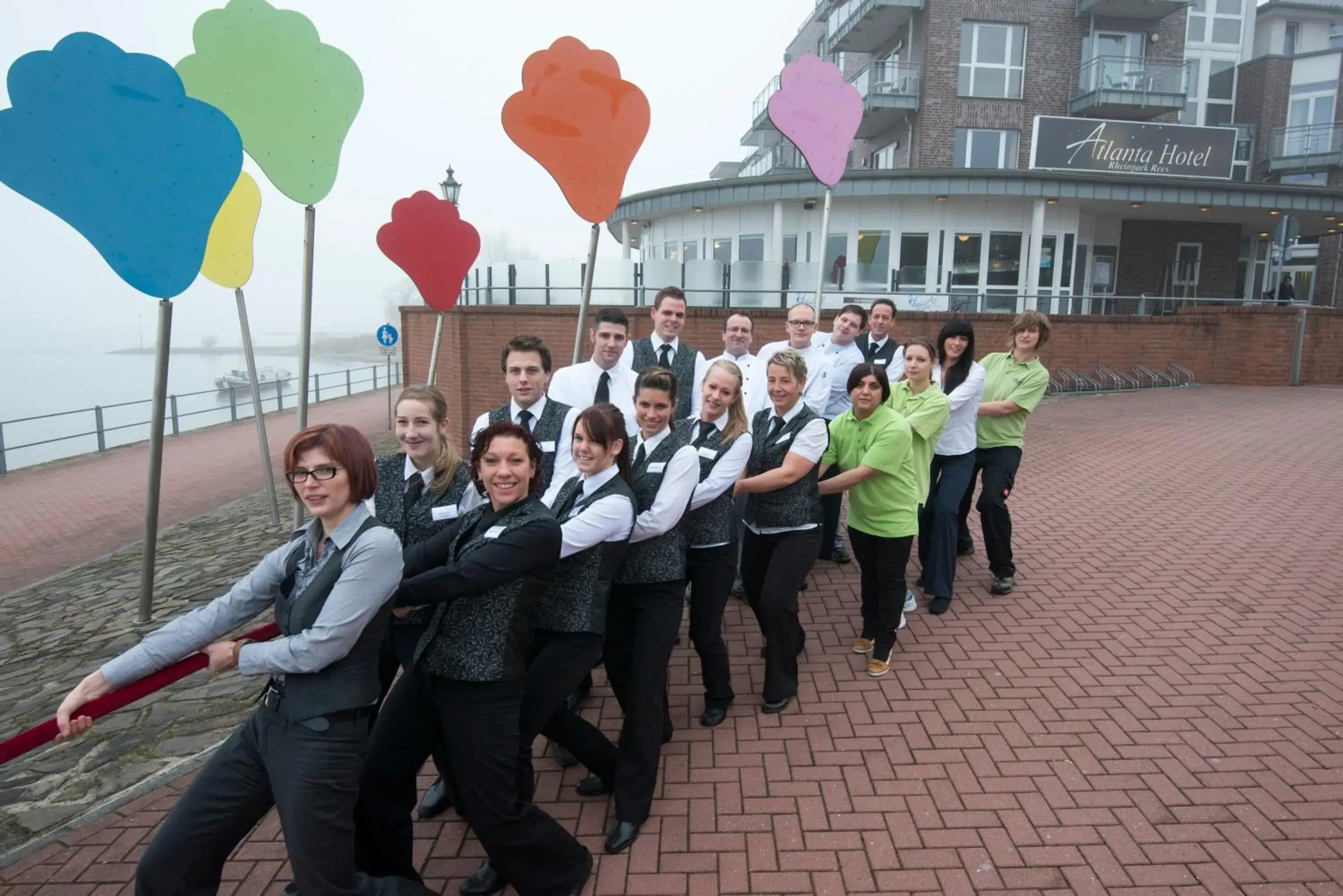 Staff in Hotel Rheinpark Rees