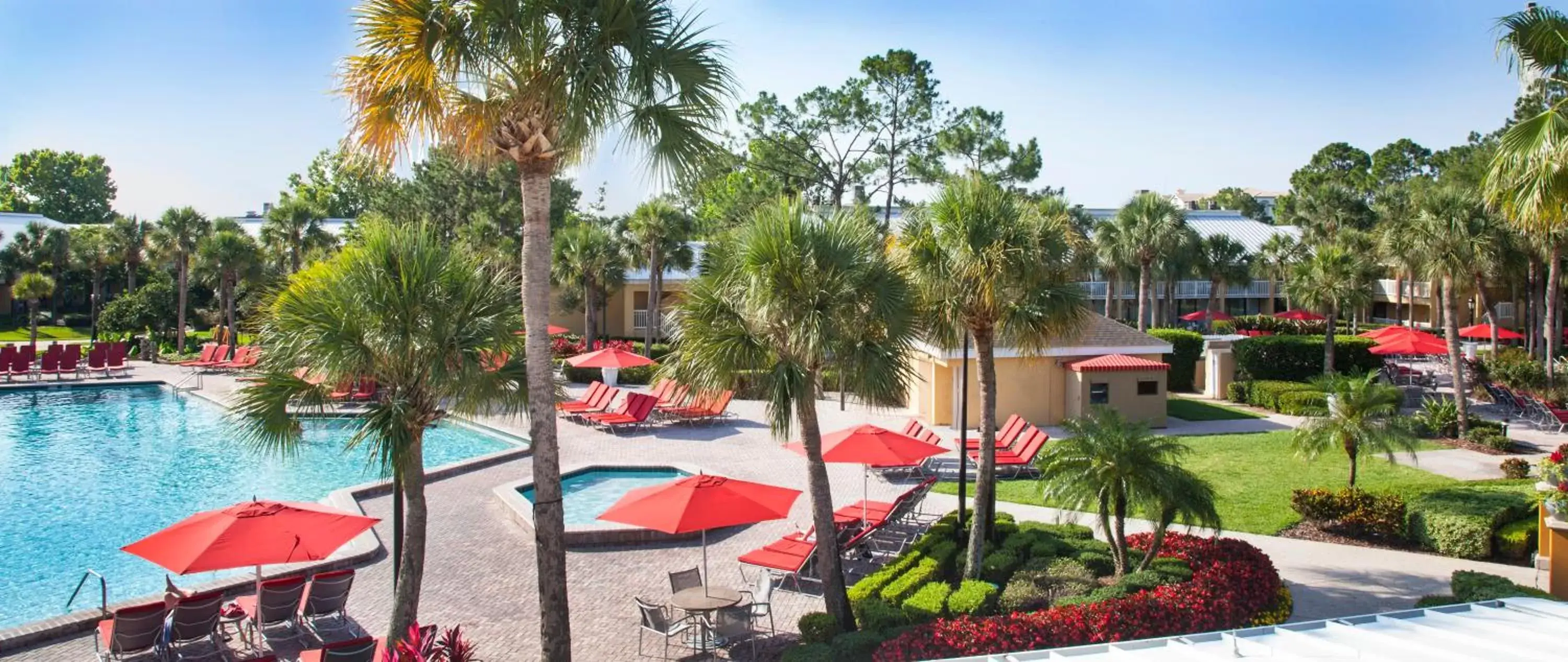 Pool View in Wyndham Orlando Resort International Drive