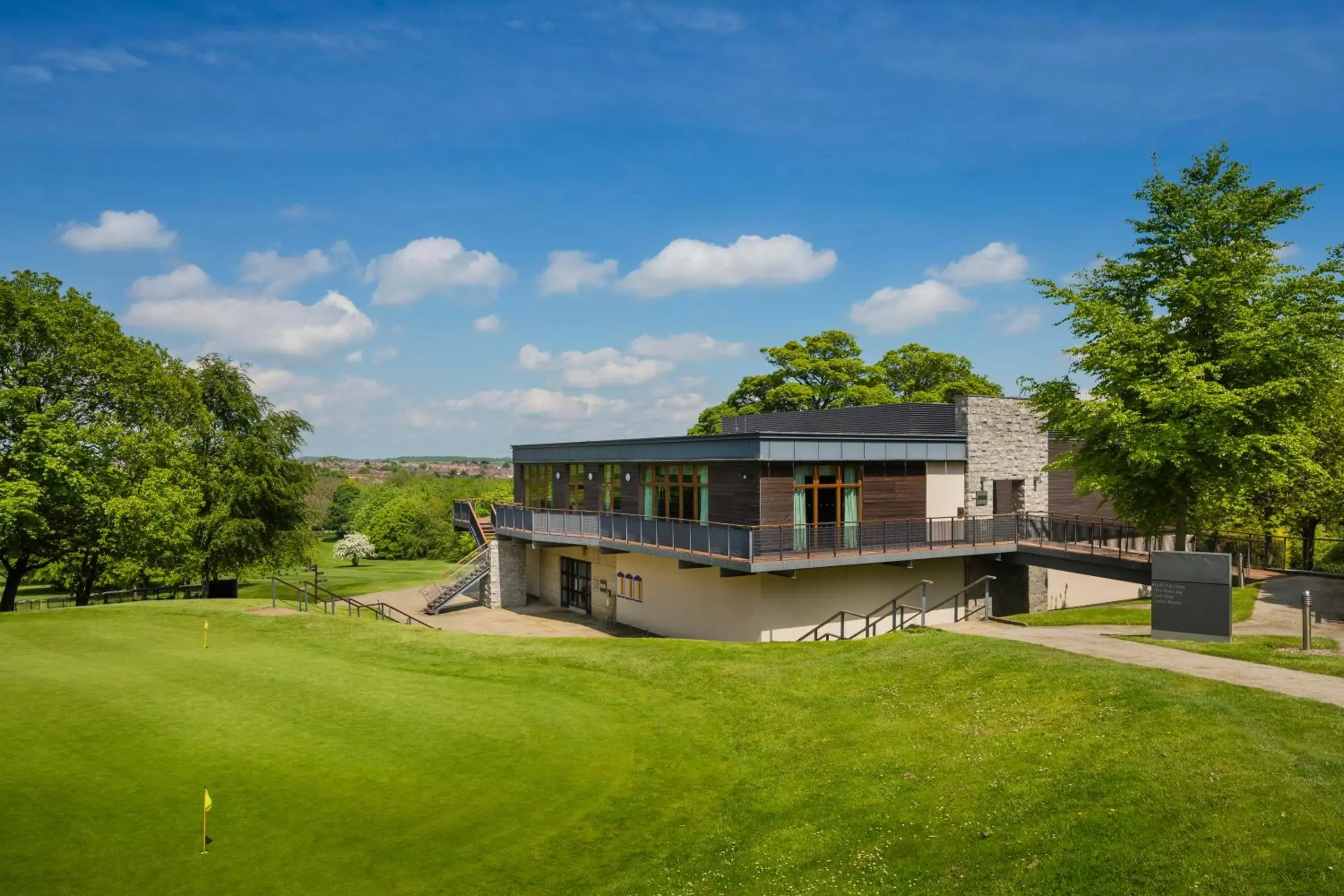 Golfcourse, Property Building in Oulton Hall Hotel, Spa & Golf Resort