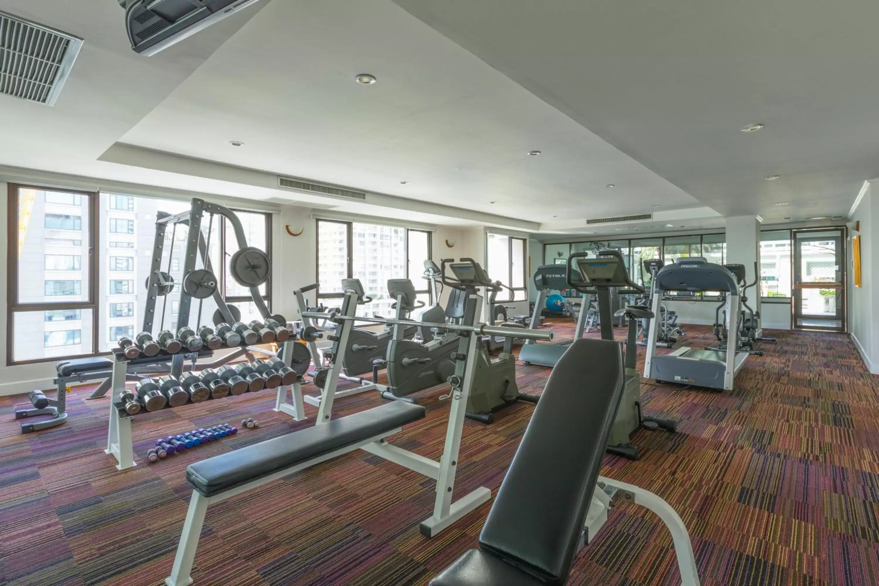 Fitness centre/facilities, Fitness Center/Facilities in Cape House Langsuan Hotel