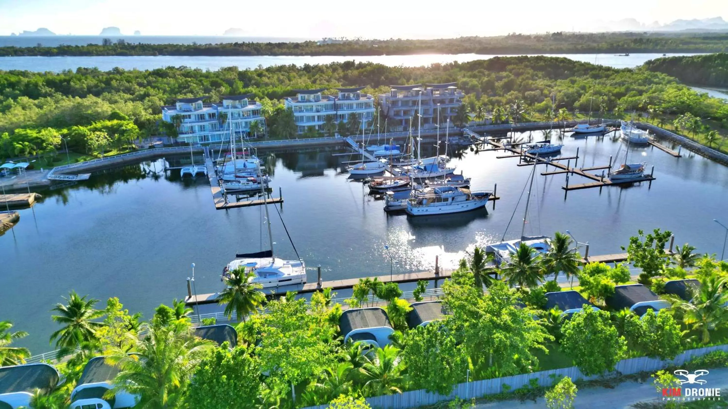 Inner courtyard view, Bird's-eye View in Krabi Boat Lagoon Resort