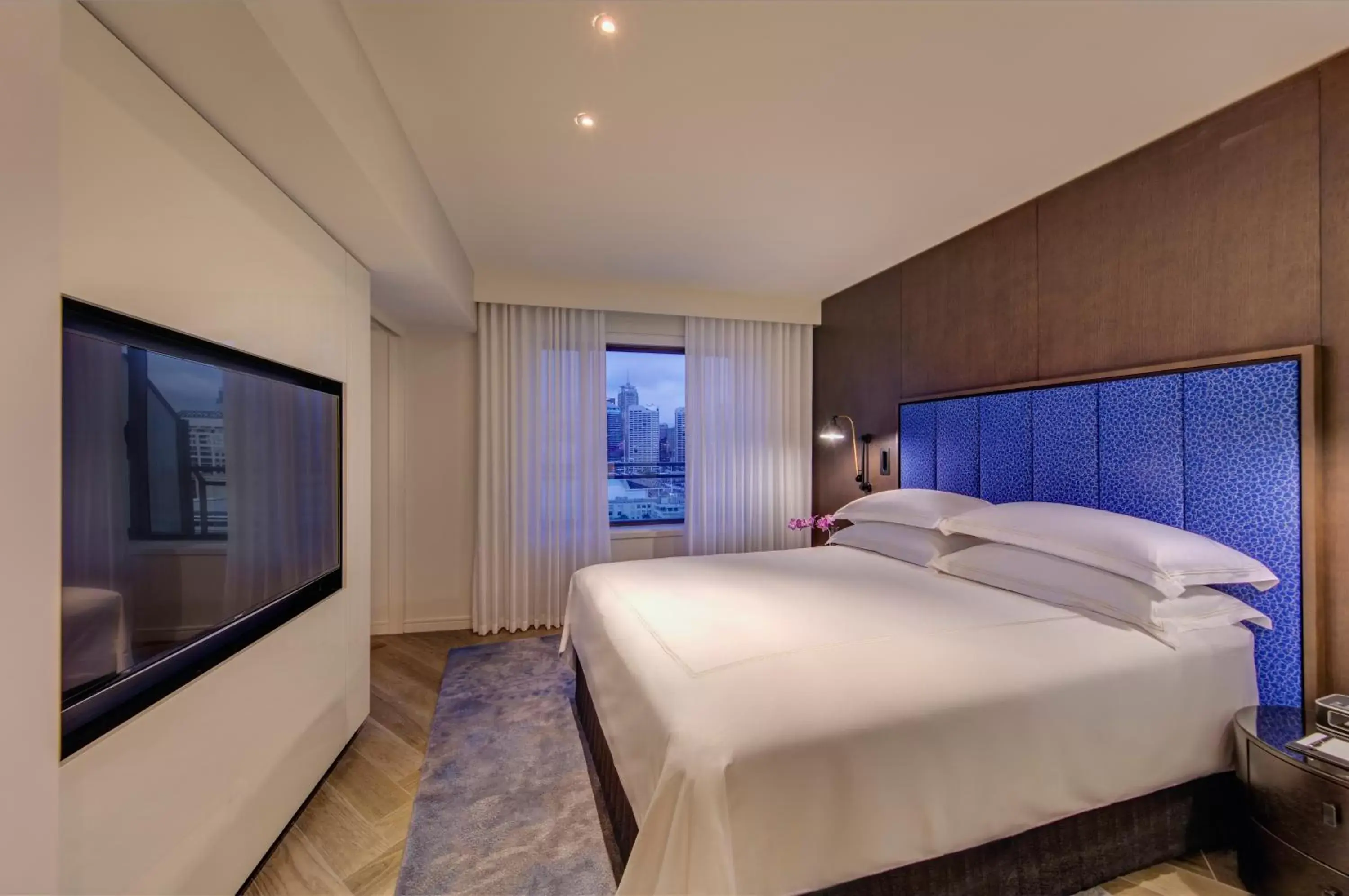 Bedroom in The Star Grand Hotel and Residences Sydney