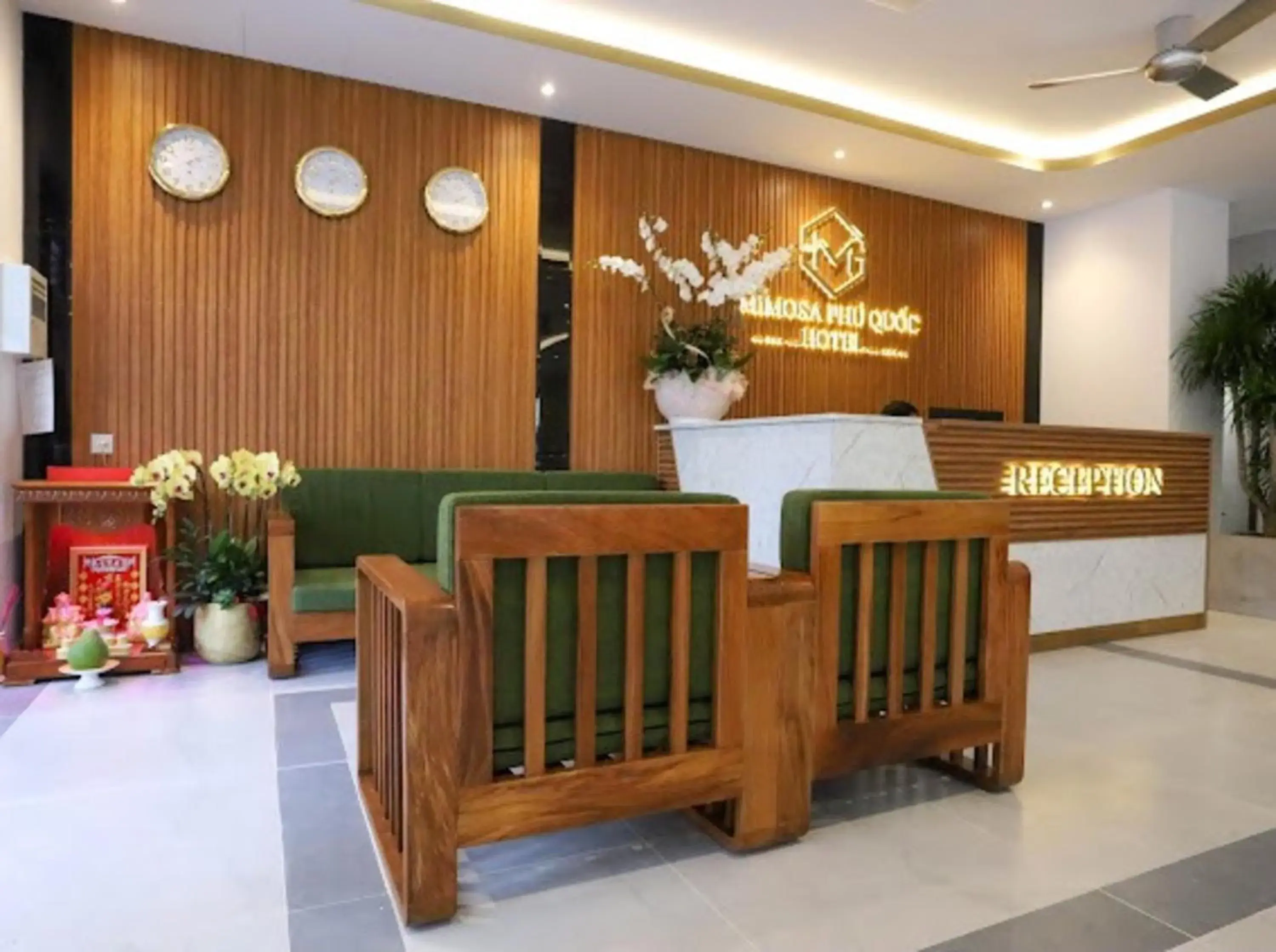 Living room, Lobby/Reception in MIMOSA HOTEL PHÚ QUỐC