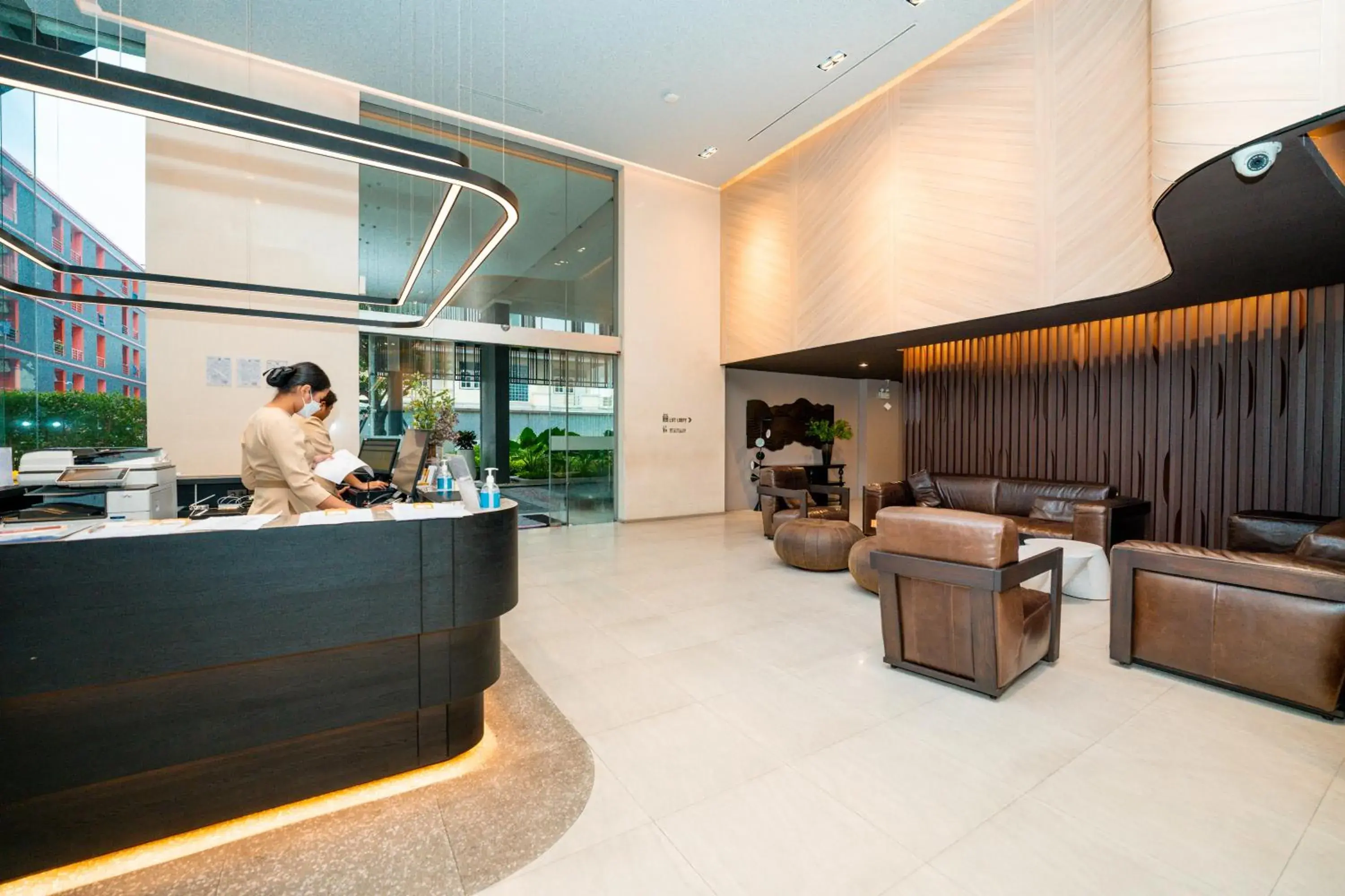 Lobby or reception, Lobby/Reception in Amanta Hotel & Residence Ratchada