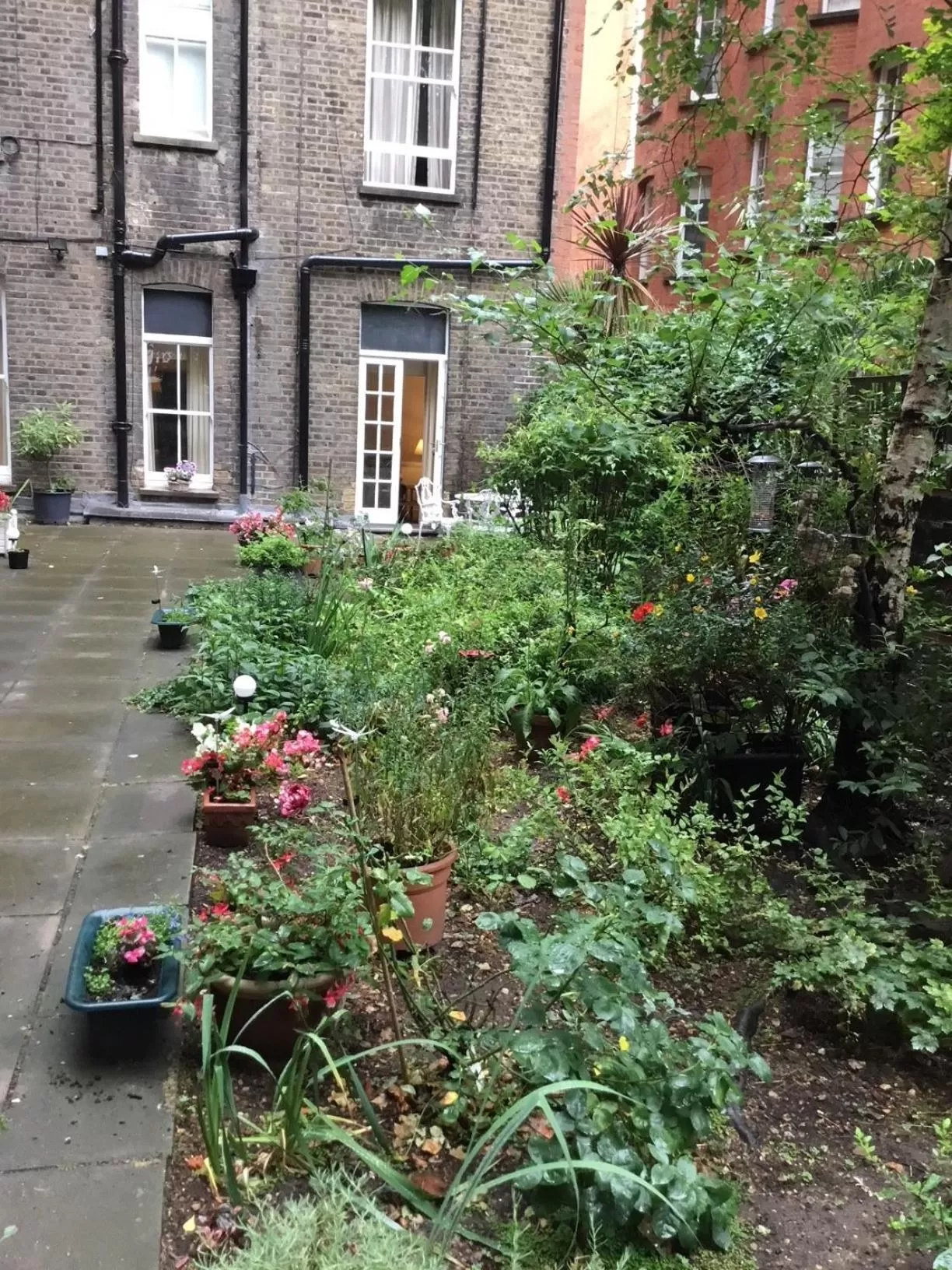 Patio in No1 The Mansions By Mansley