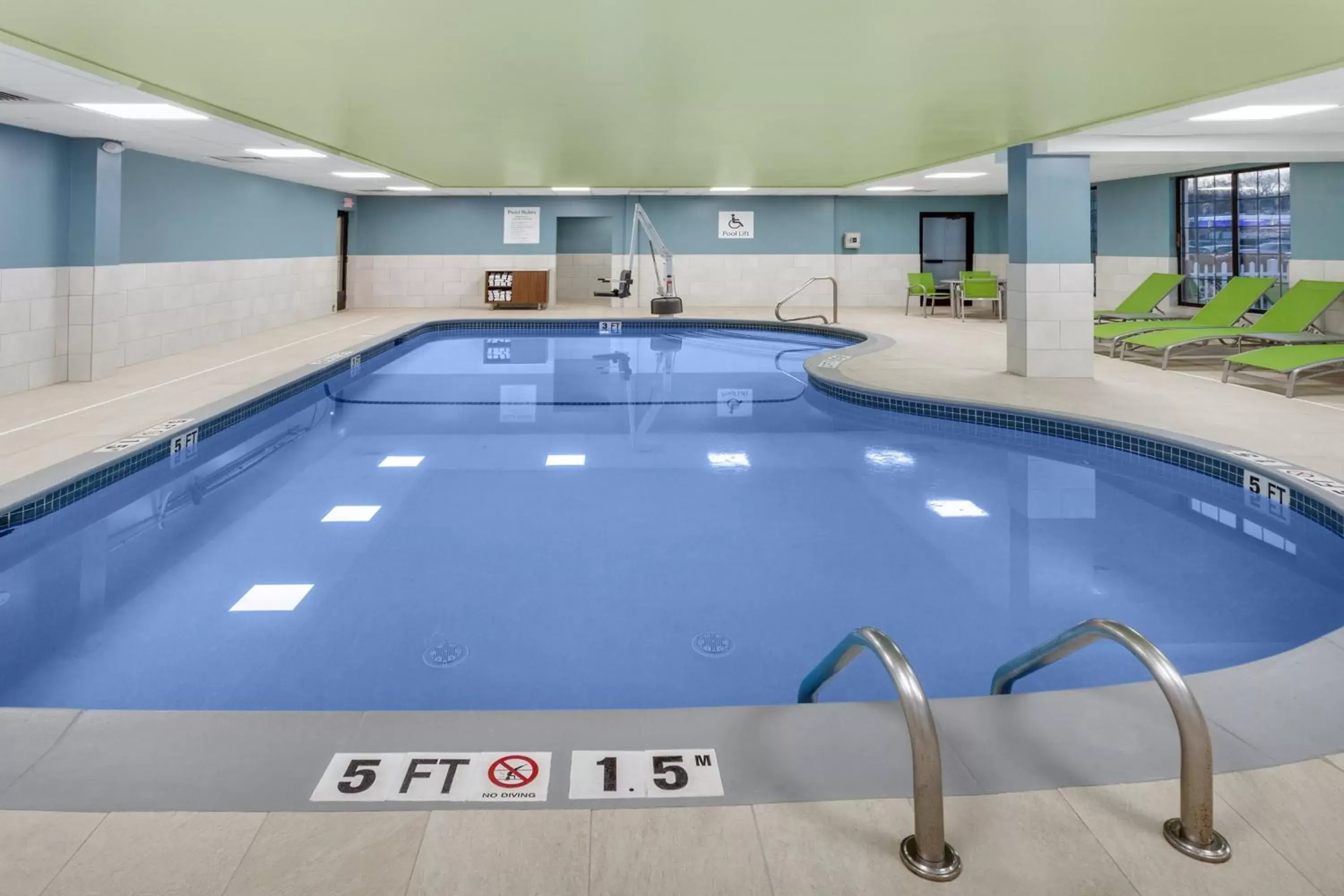 Swimming Pool in Holiday Inn Express Hotel & Suites Providence-Woonsocket, an IHG Hotel