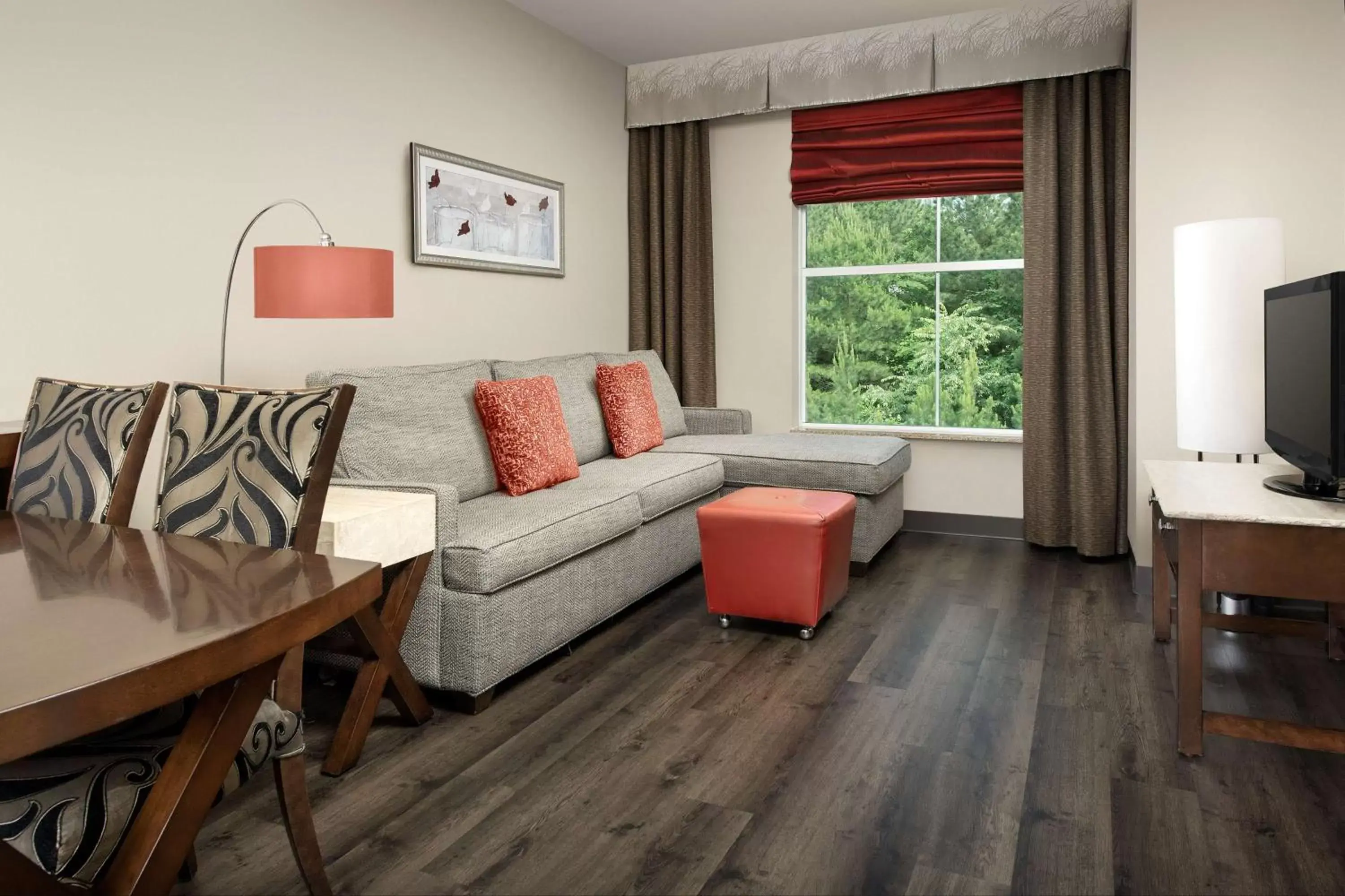 Living room in Embassy Suites by Hilton Birmingham Hoover Living room in Embassy Suites by Hilton Birmingham Hoover