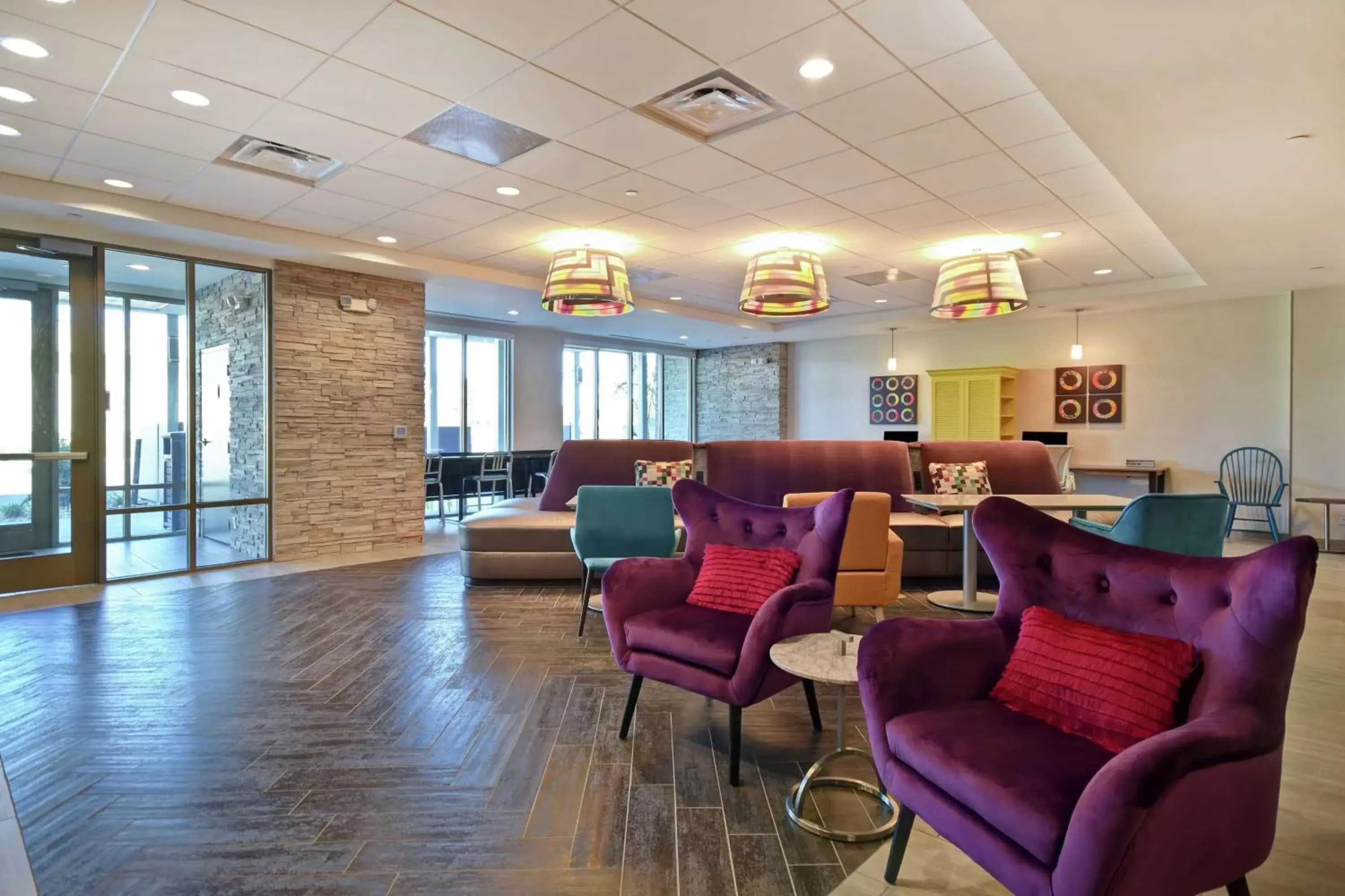 Lobby or reception in Home 2 Suites By Hilton Dothan