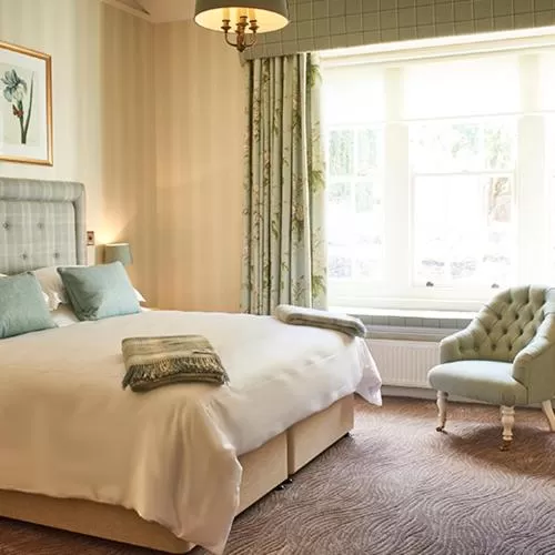 Bed in Walwick Hall Country Estate and Spa