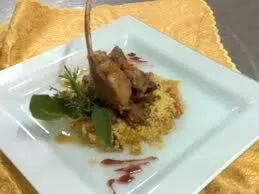 Food close-up in Palazzo dei Poeti