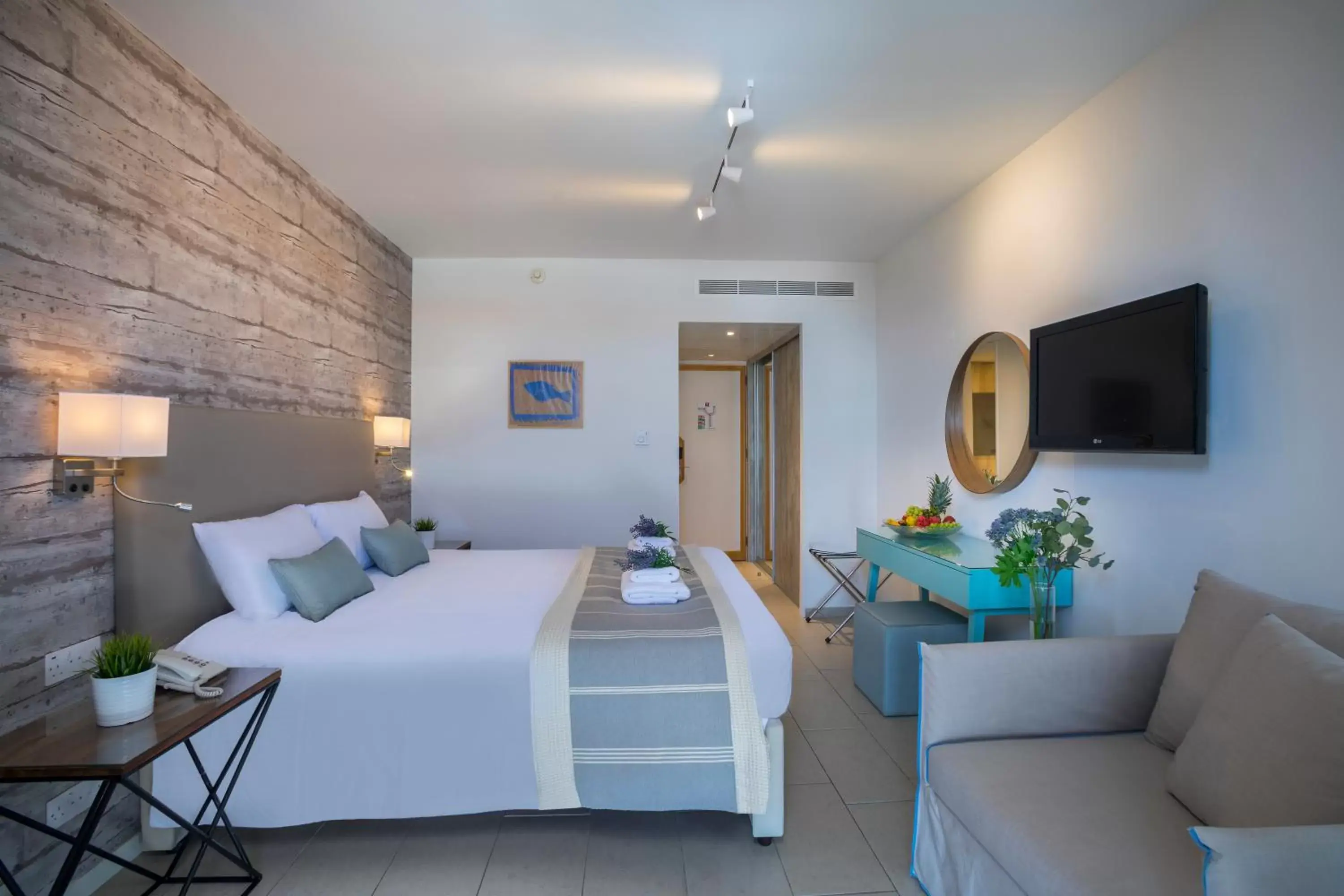 Double or Twin Room with Sea View in Leonardo Plaza Cypria Maris Beach Hotel & Spa