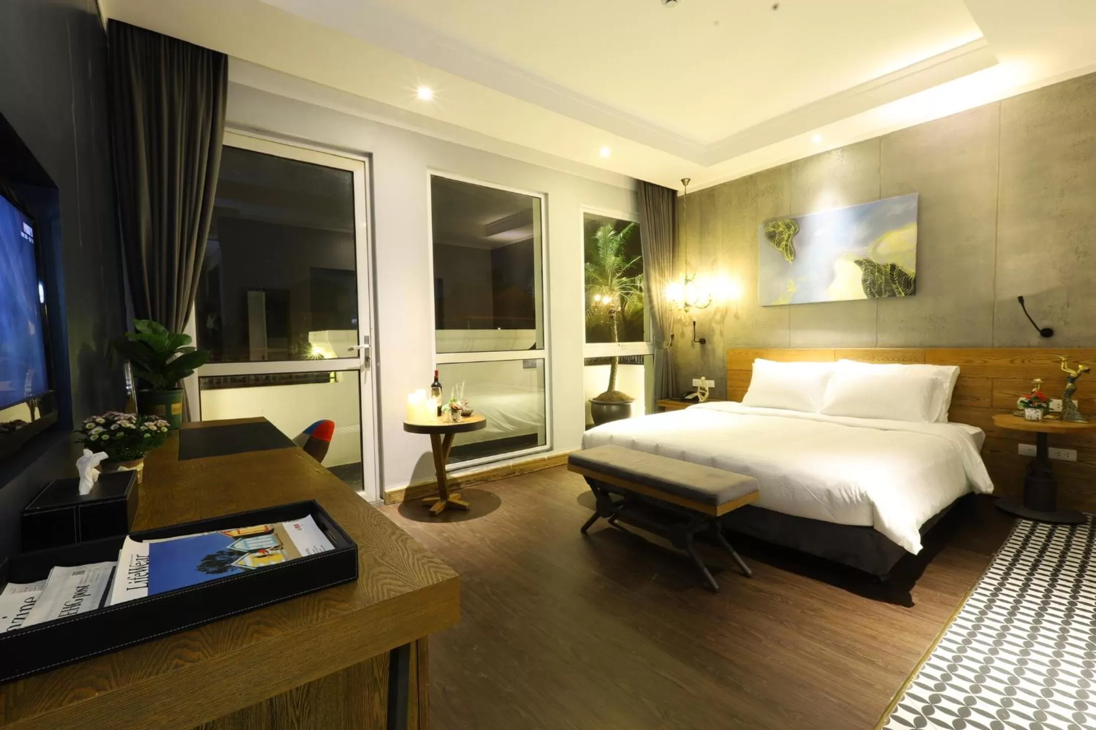 Bedroom, Bed in HaNoi Calido Hotel